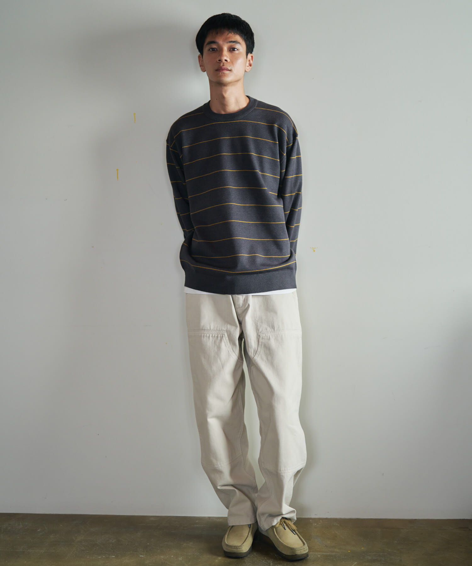 URBAN RESEARCH DOORS「『仁村紗和さん着用』『UR TECH 200日ニット』クルーネック」|ニット・セーター|