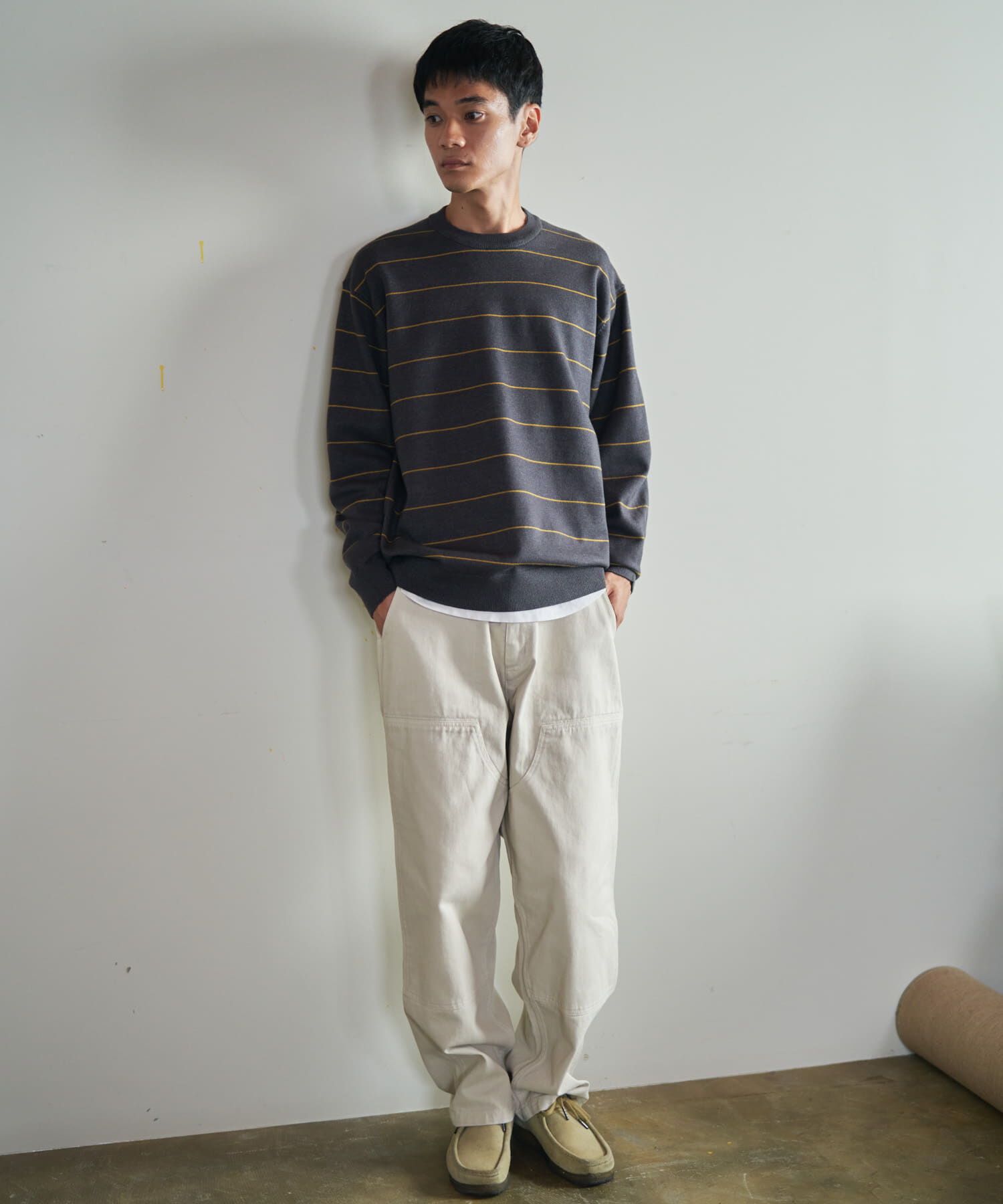 URBAN RESEARCH DOORS「『仁村紗和さん着用』『UR TECH 200日ニット』クルーネック」|ニット・セーター|