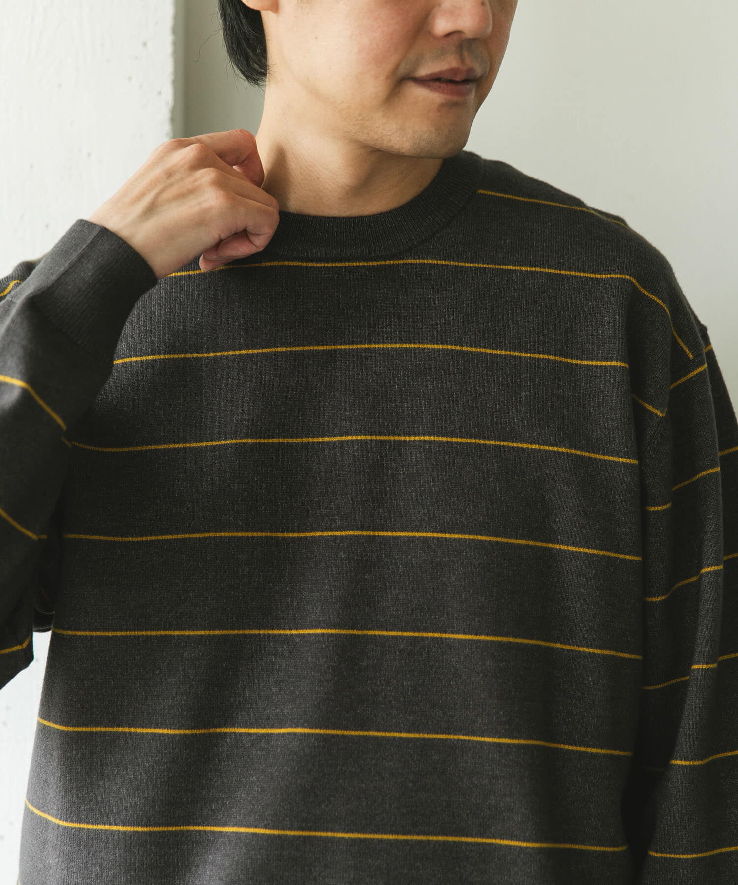 URBAN RESEARCH DOORS「『仁村紗和さん着用』『UR TECH 200日ニット』クルーネック」|ニット・セーター|