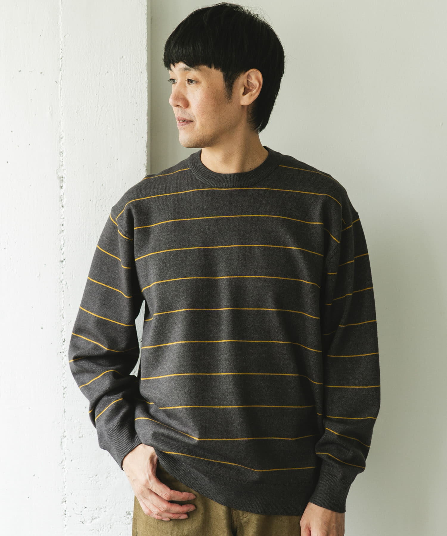 URBAN RESEARCH DOORS「『仁村紗和さん着用』『UR TECH 200日ニット』クルーネック」|ニット・セーター|