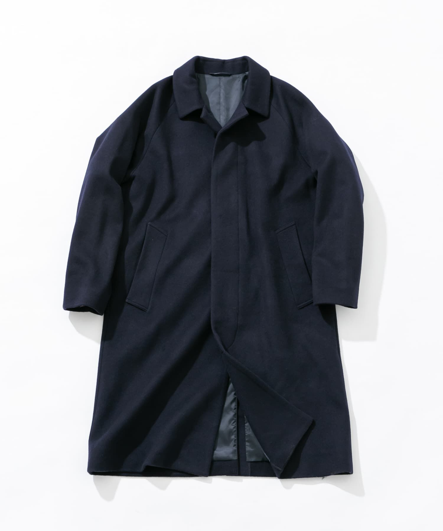 URBAN RESEARCH ROSSO「スーパー100 オーバーバルマカンコート」|ステンカラーコート|