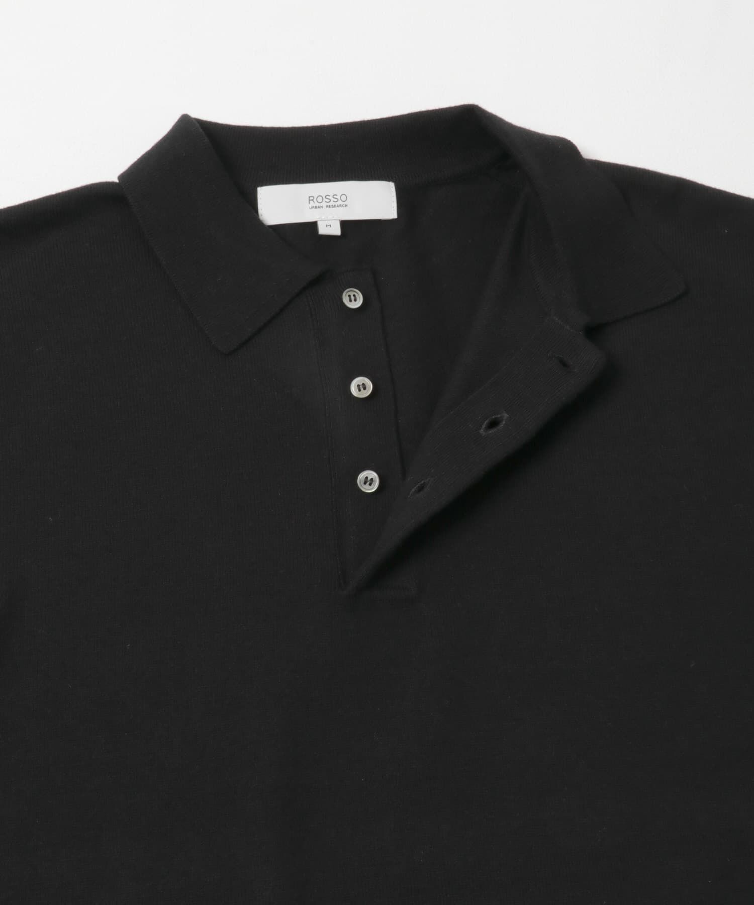 URBAN RESEARCH ROSSO「コットンカシミヤニットポロシャツ」|ニット・セーター|