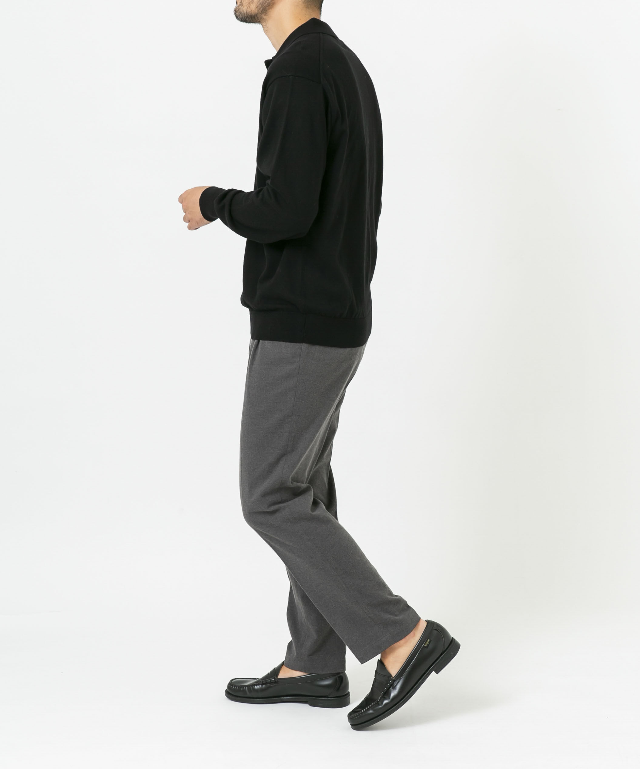 URBAN RESEARCH ROSSO「コットンカシミヤニットポロシャツ」|ニット・セーター|