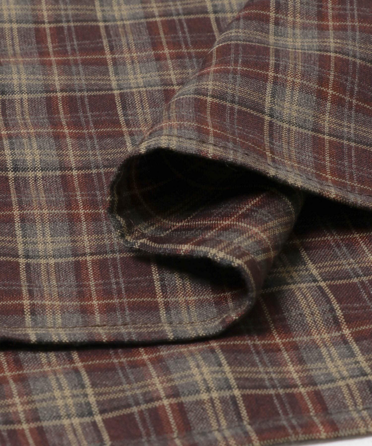 URBAN RESEARCH DOORS「チェックケープフリルブラウス」|シャツ・ブラウス|