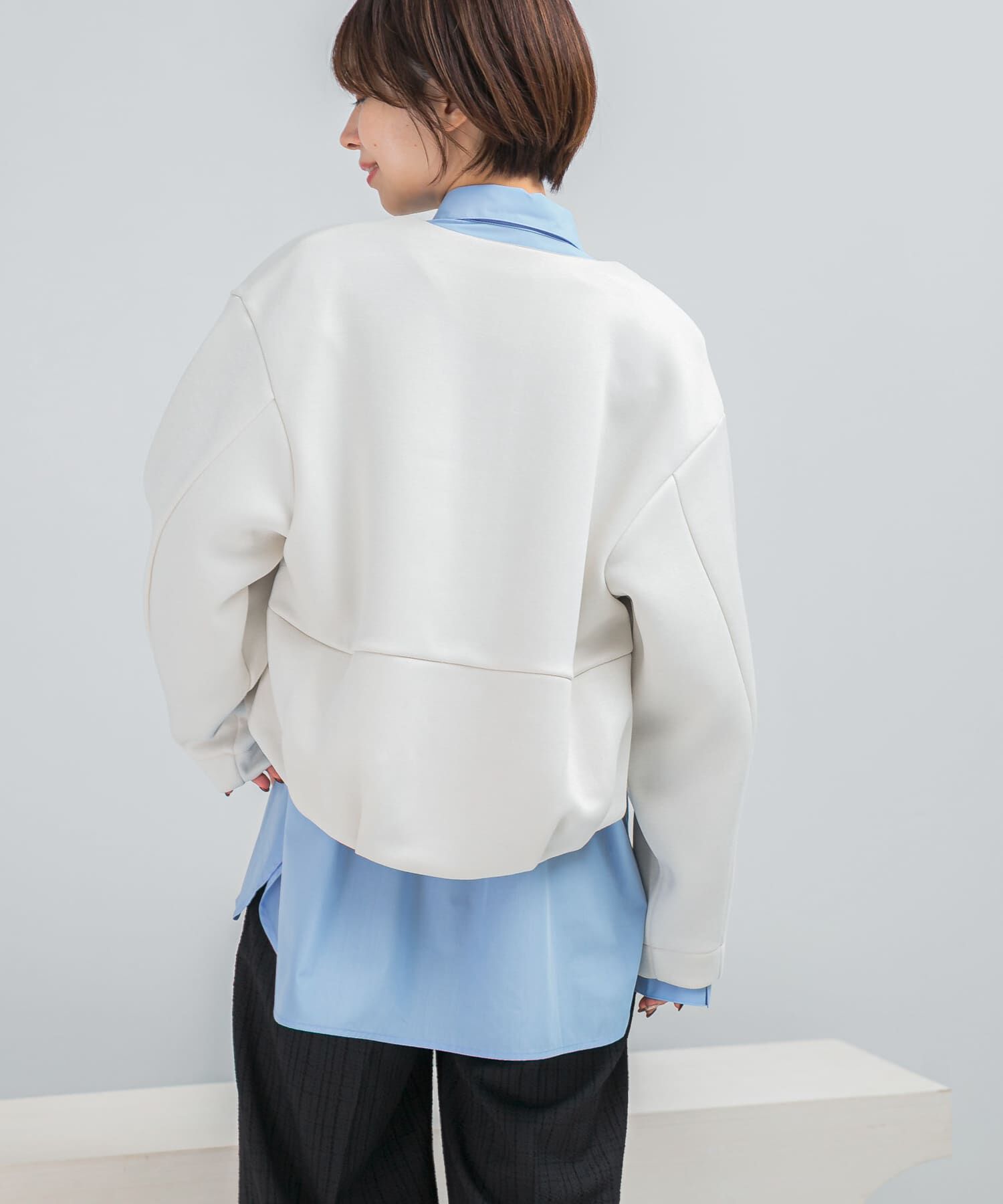 URBAN RESEARCH ROSSO「ブライトダンボール釦デザインプルオーバー」|その他|