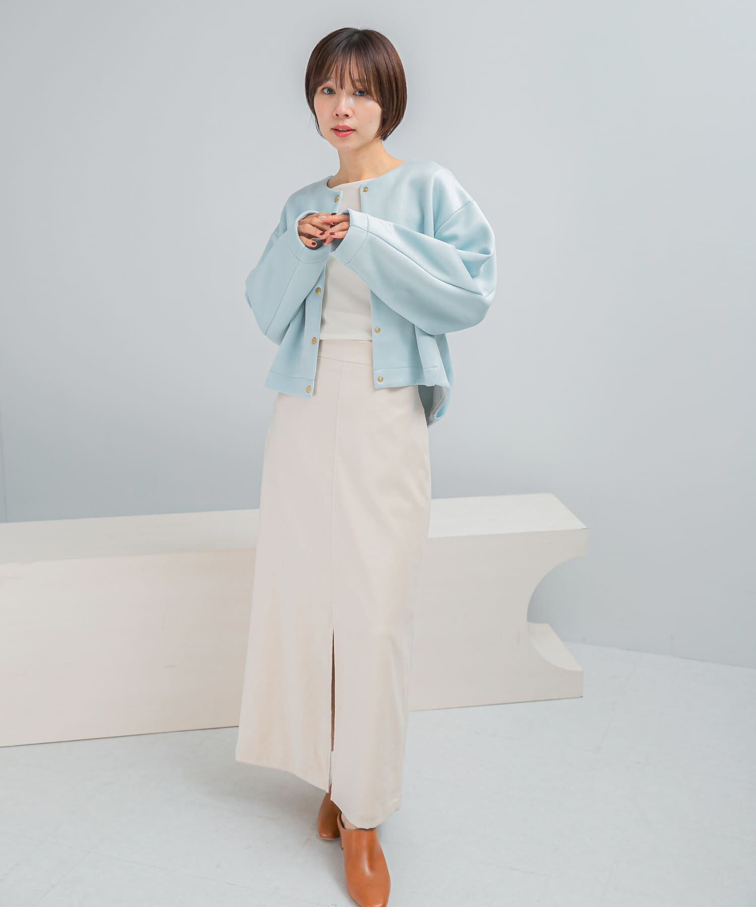 URBAN RESEARCH ROSSO「ブライトダンボール釦デザインプルオーバー」|その他|