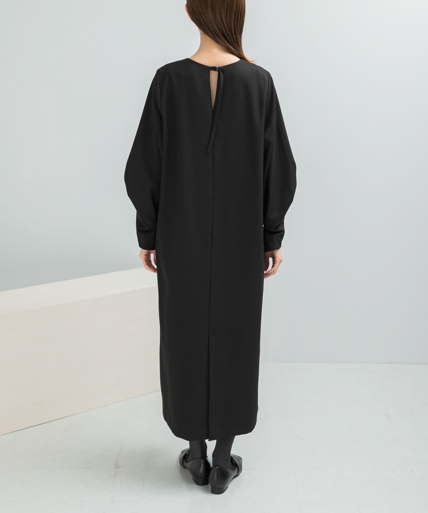 URBAN RESEARCH ROSSO「タックスリーブストレートワンピース」|ワンピース|