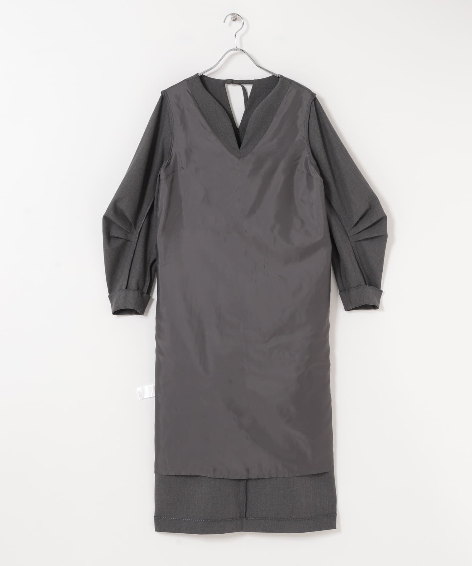 URBAN RESEARCH ROSSO「タックスリーブストレートワンピース」|ワンピース|