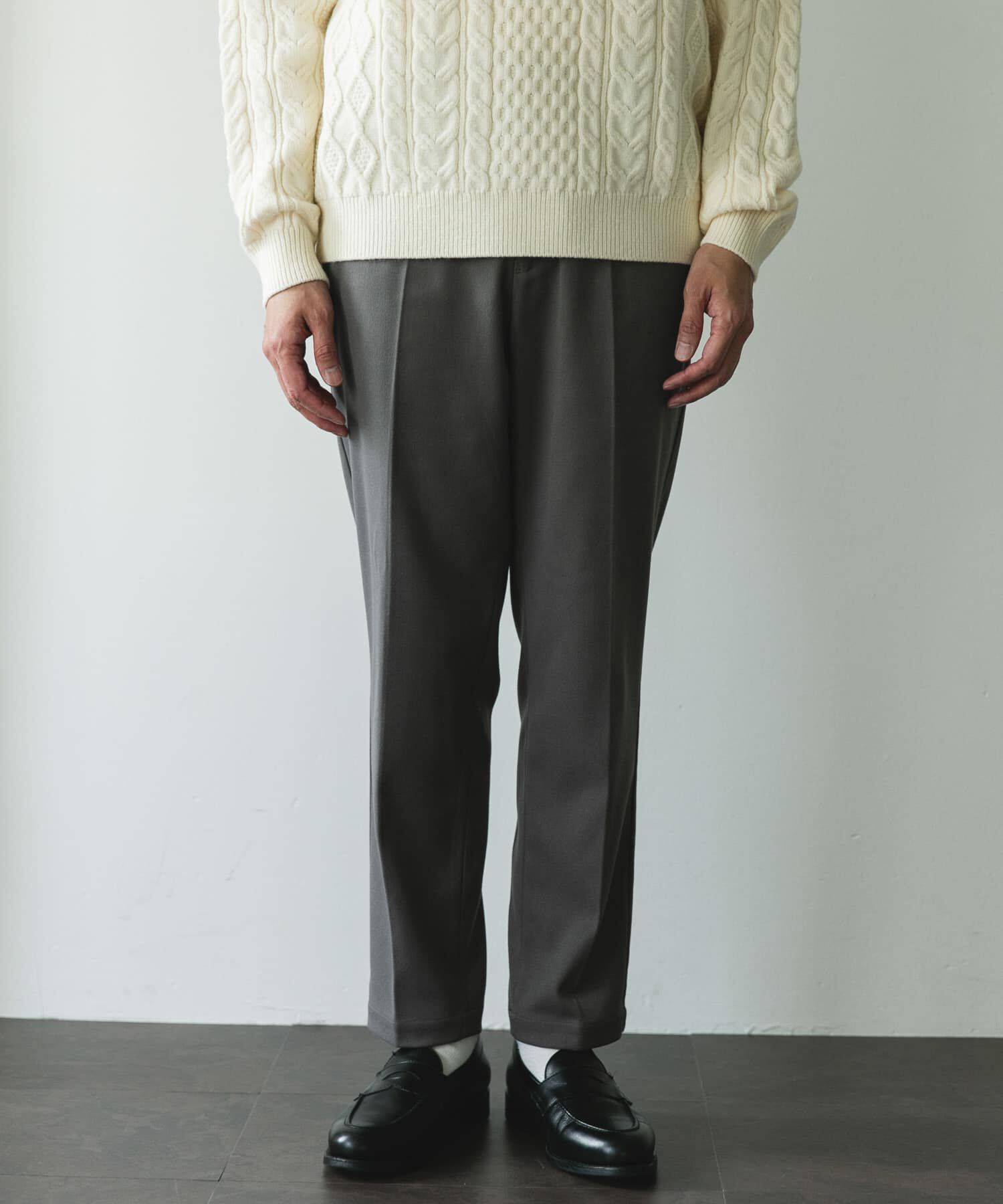 URBAN RESEARCH DOORS「ウールライクテーパードトラウザー」|その他|