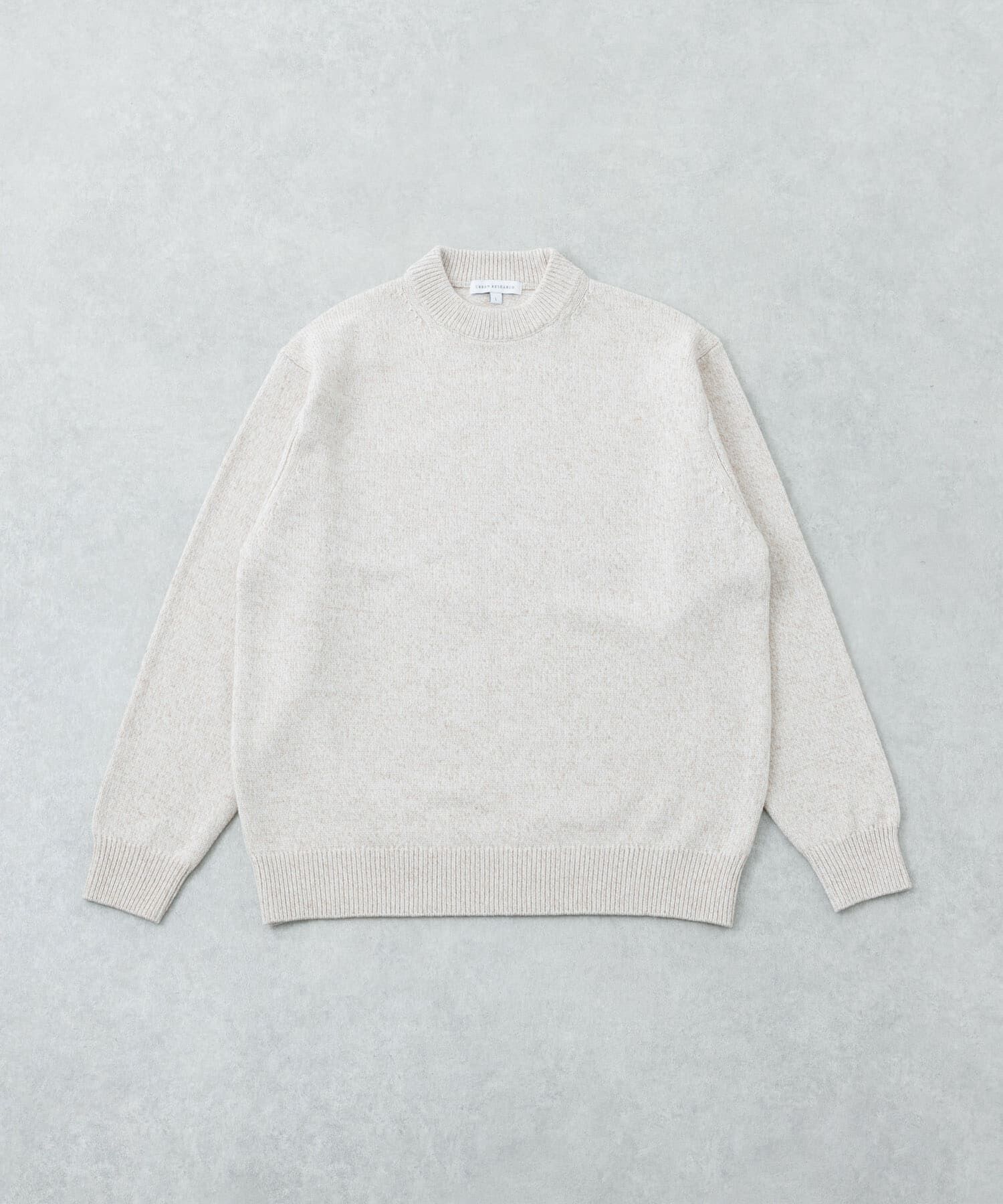 URBAN RESEARCH「MIX MOULINE CREW-NECK KNIT」|ニット・セーター|