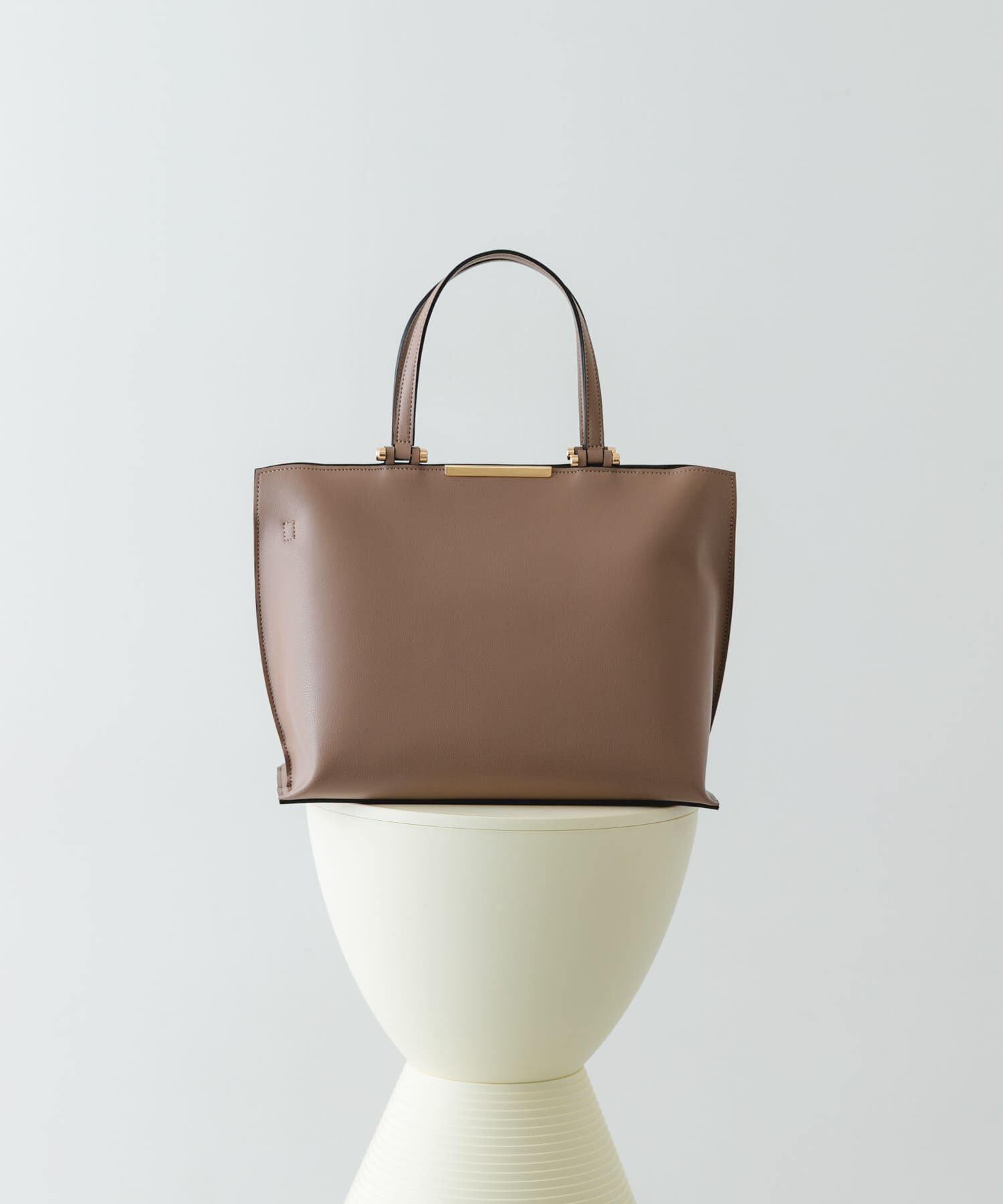 RODE SKO「メタル2WAY A4トートバッグ」|トートバッグ|モカ