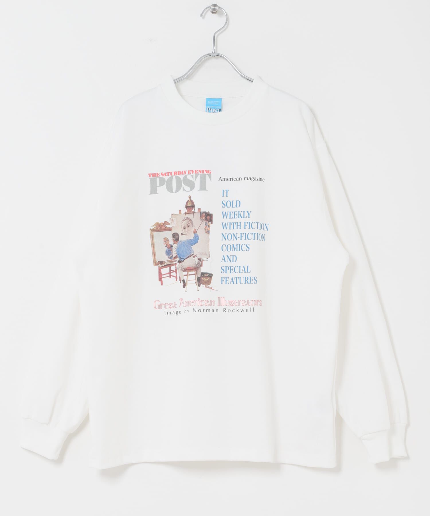 URBAN RESEARCH DOORS「FORK&SPOON　グラフィックプリントロングスリーブTシャツ」|Tシャツ・カットソー|