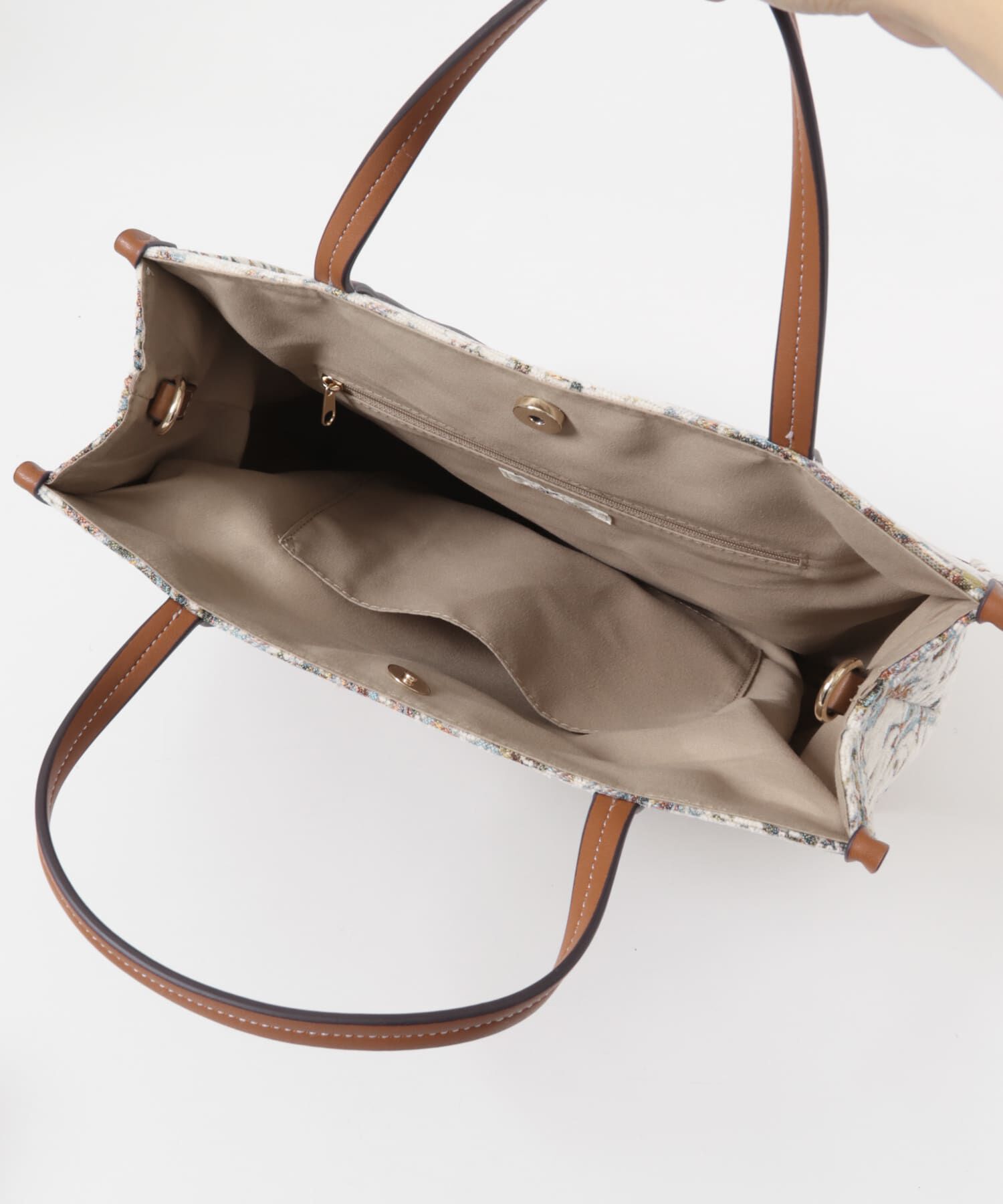 RODE SKO「ファブリックスクエアトートバッグ」|トートバッグ|