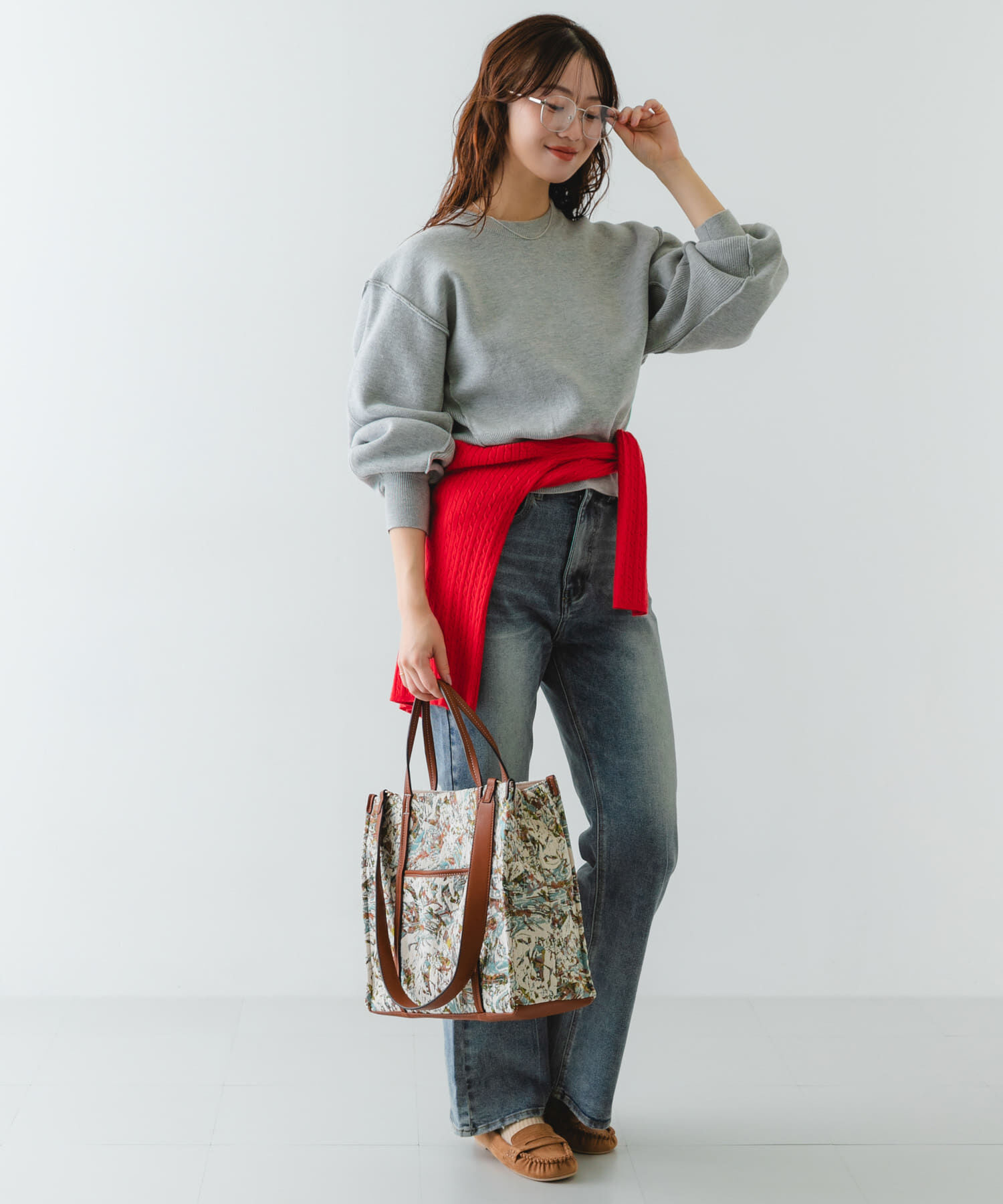 RODE SKO「ファブリックスクエアトートバッグ」|トートバッグ|