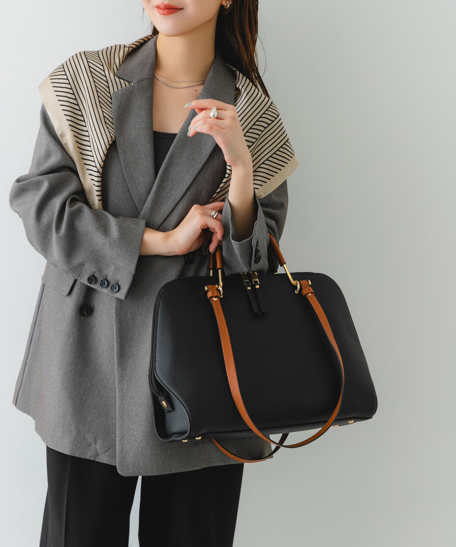 RODE SKO「『インフルエンサーayaさんコラボ』2WAYハンドバッグ」|ハンドバッグ|