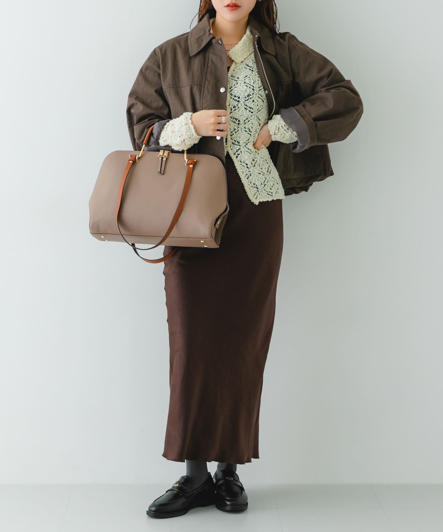 RODE SKO「『インフルエンサーayaさんコラボ』2WAYハンドバッグ」|ハンドバッグ|