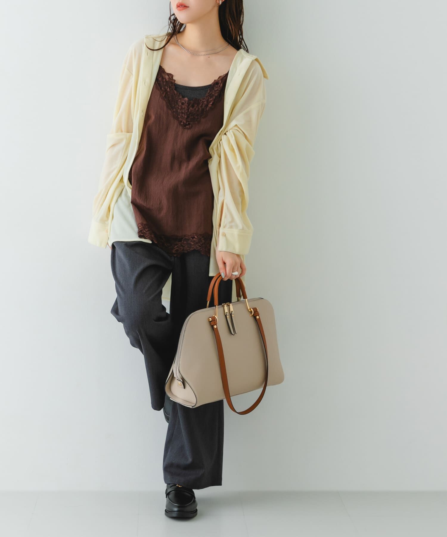 RODE SKO「『インフルエンサーayaさんコラボ』2WAYハンドバッグ」|ハンドバッグ|