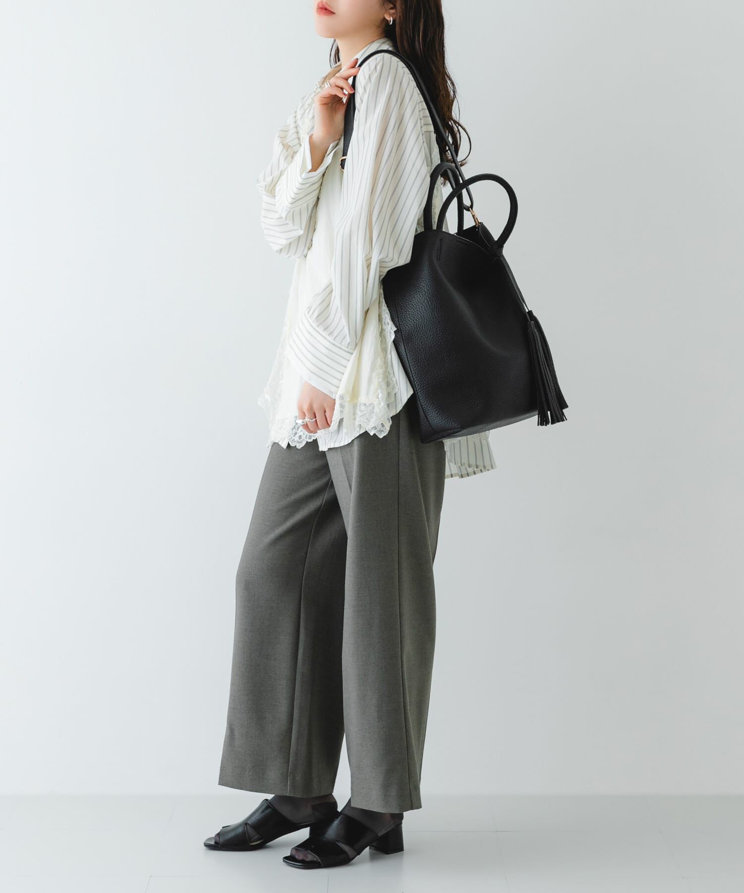 RODE SKO「タッセル軽量2WAYタテナガトートバッグ」|トートバッグ|