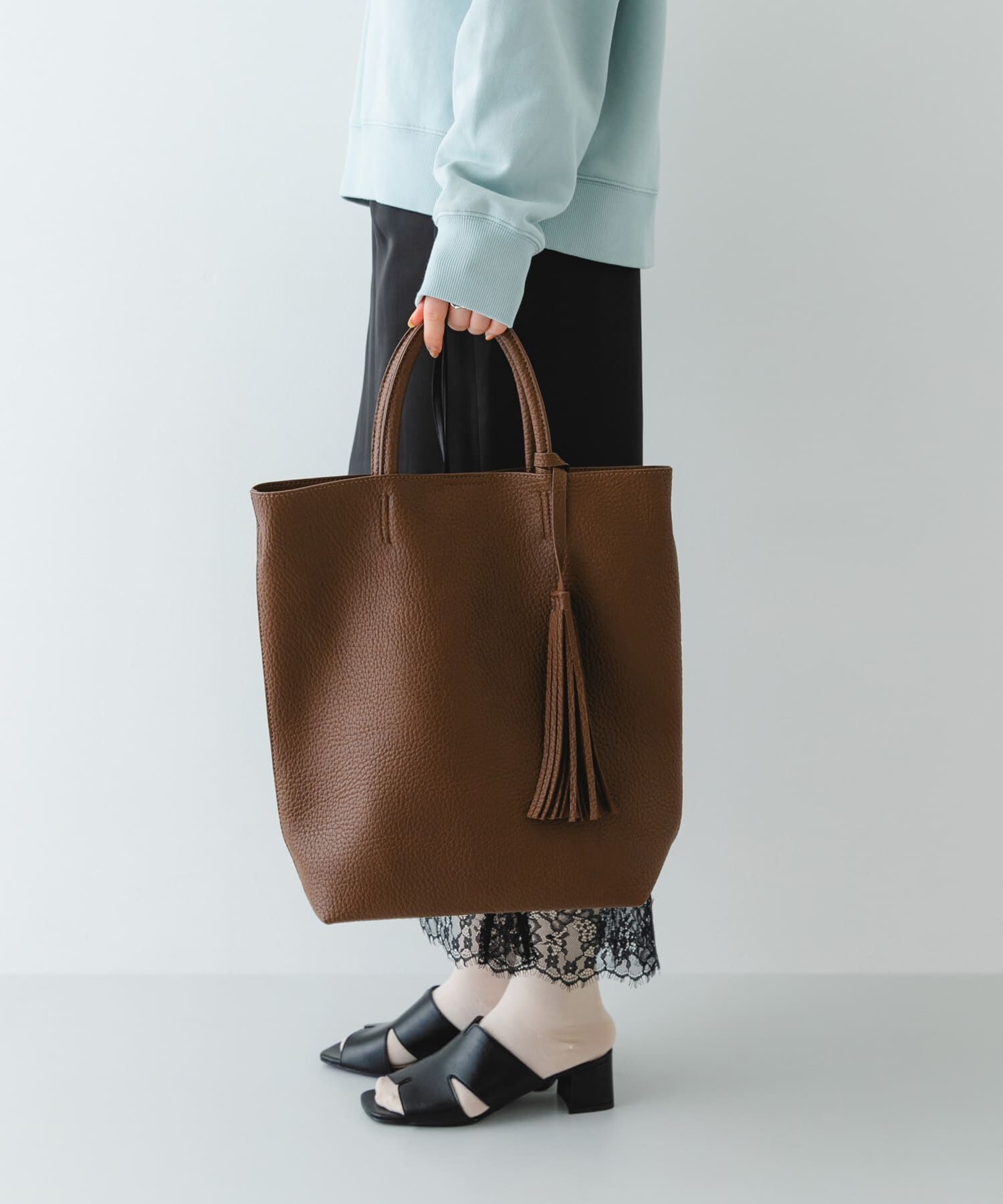 RODE SKO「タッセル軽量2WAYタテナガトートバッグ」|トートバッグ|