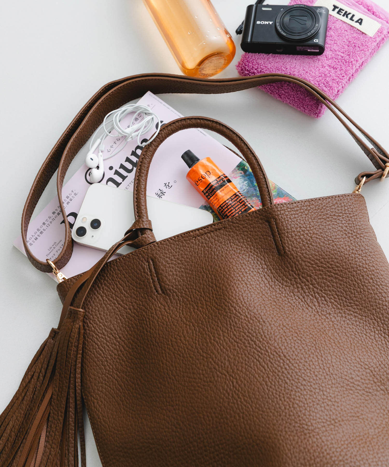 RODE SKO「タッセル軽量2WAYタテナガトートバッグ」|トートバッグ|