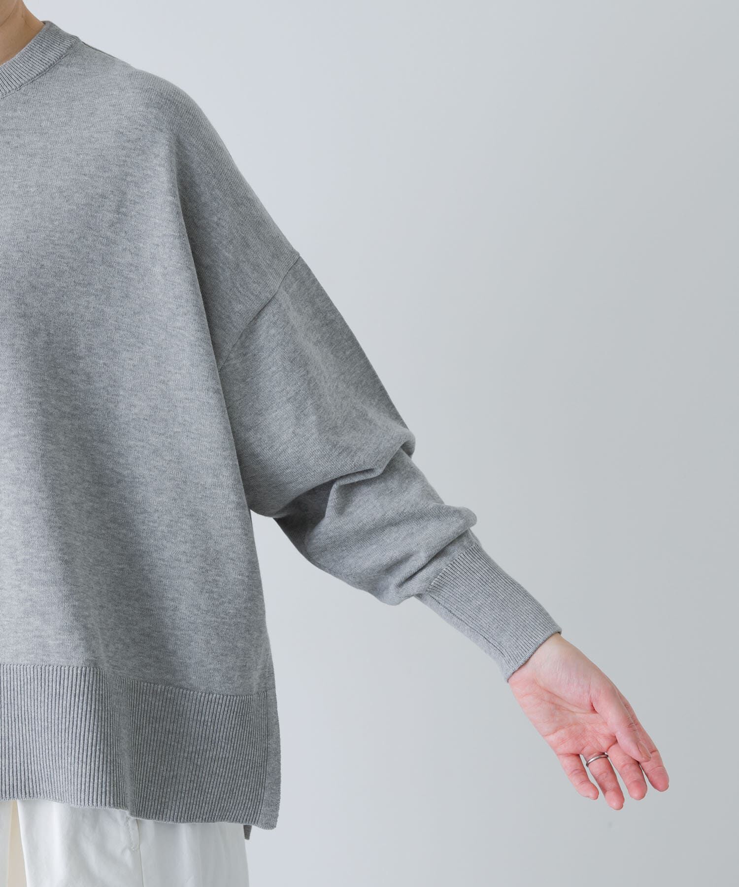 かぐれ「ハイツイストコットンワイドカーディガン」|カーディガン|