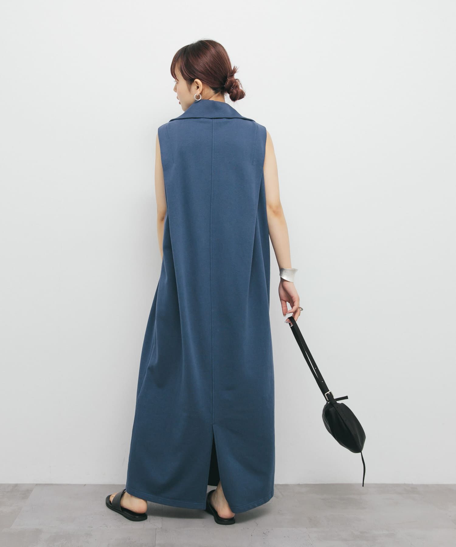  「ハーフZIPカットワンピース」|ワンピース|