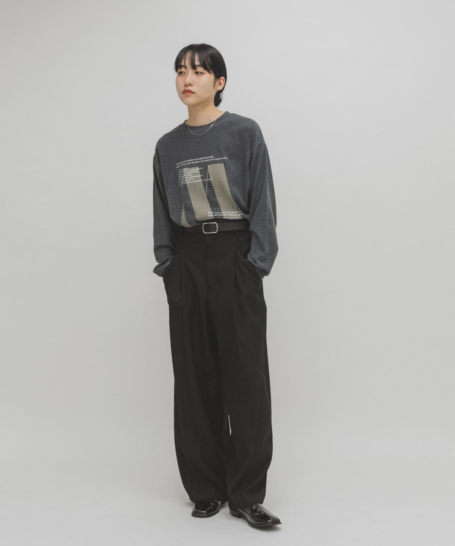  「ナップドルーズプリントTEE」|Tシャツ・カットソー|