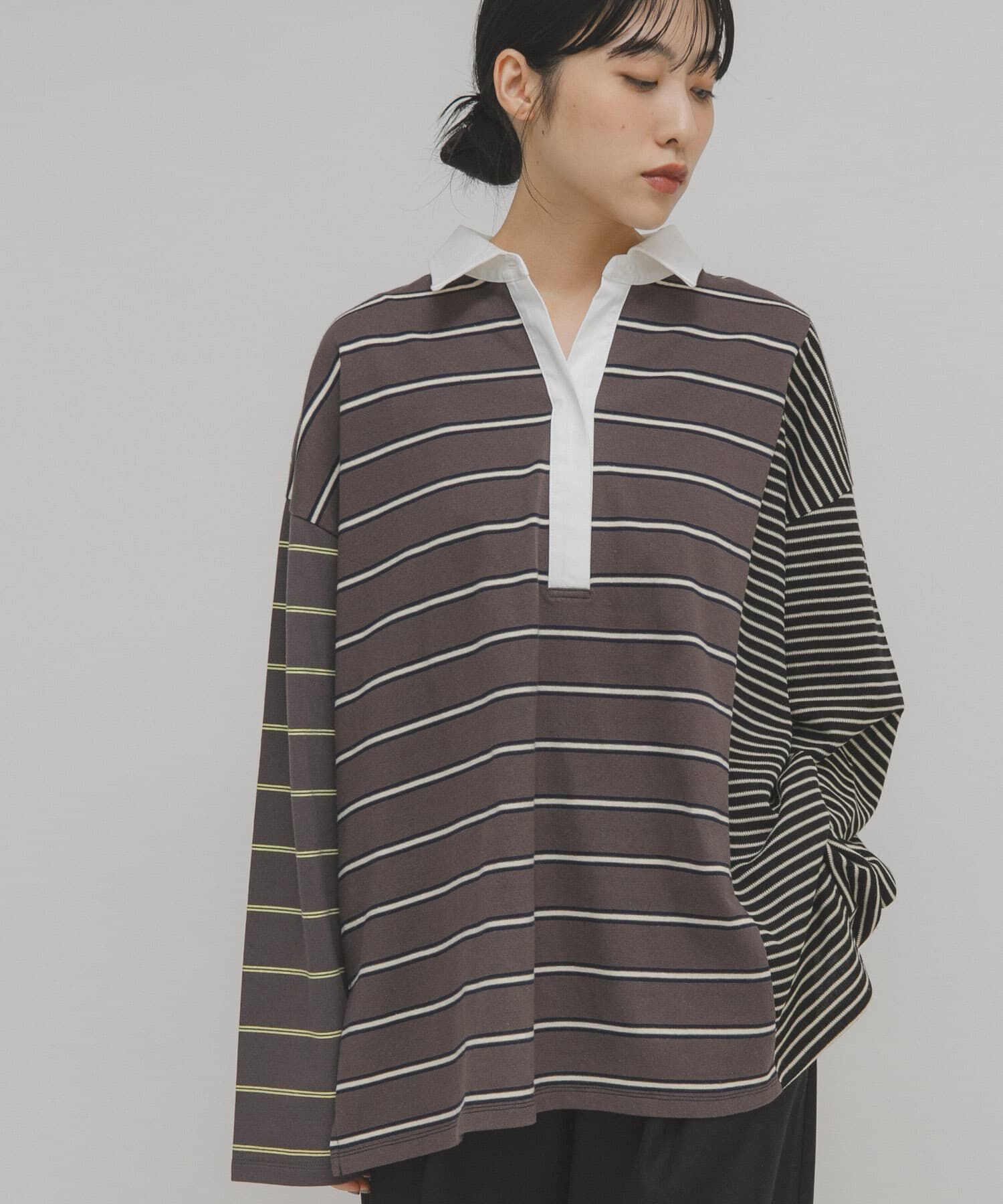  「オーバーサイズラガーシャツ」|Tシャツ・カットソー|