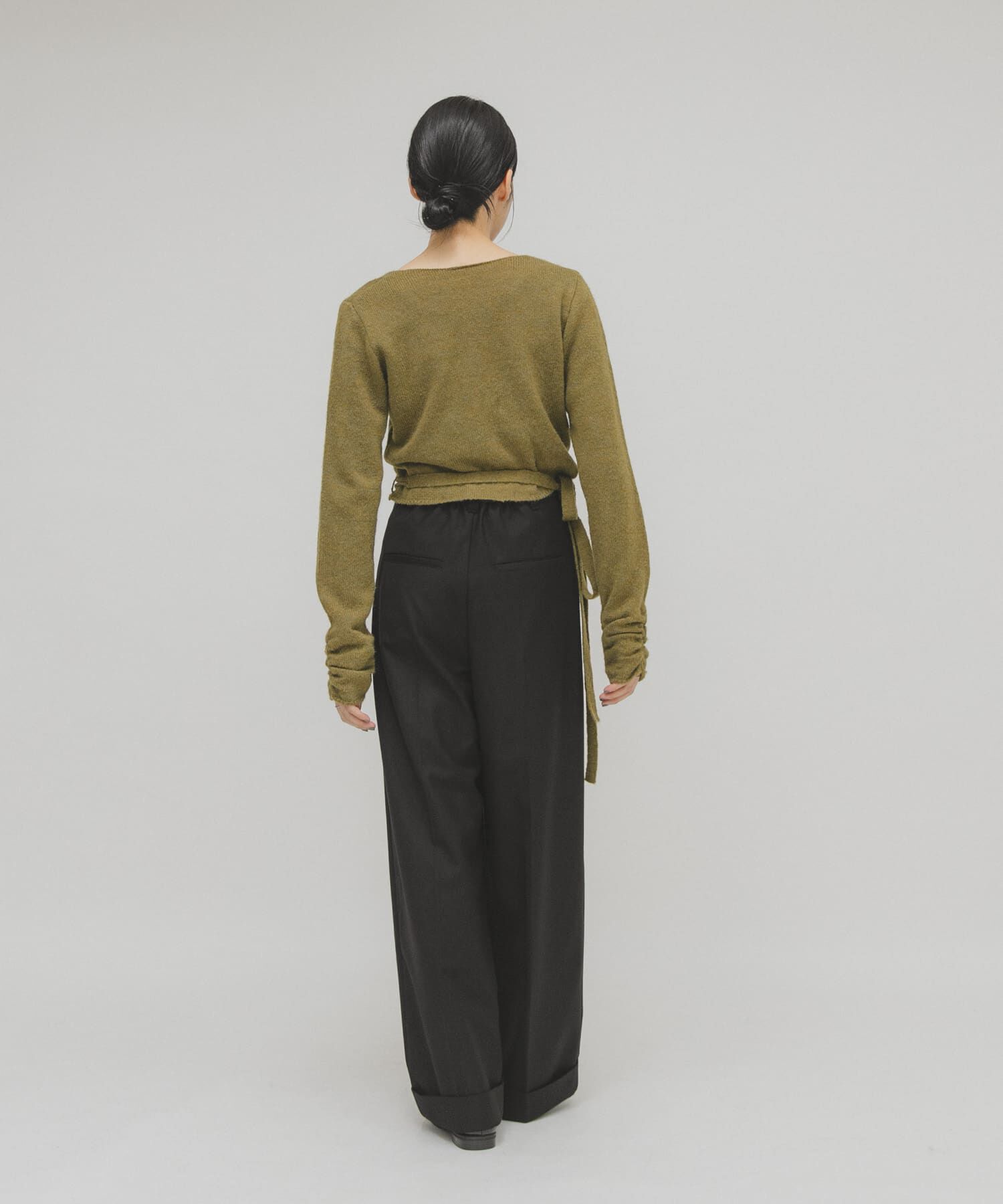  「カシュクールコンパクトニット」|ニット・セーター|