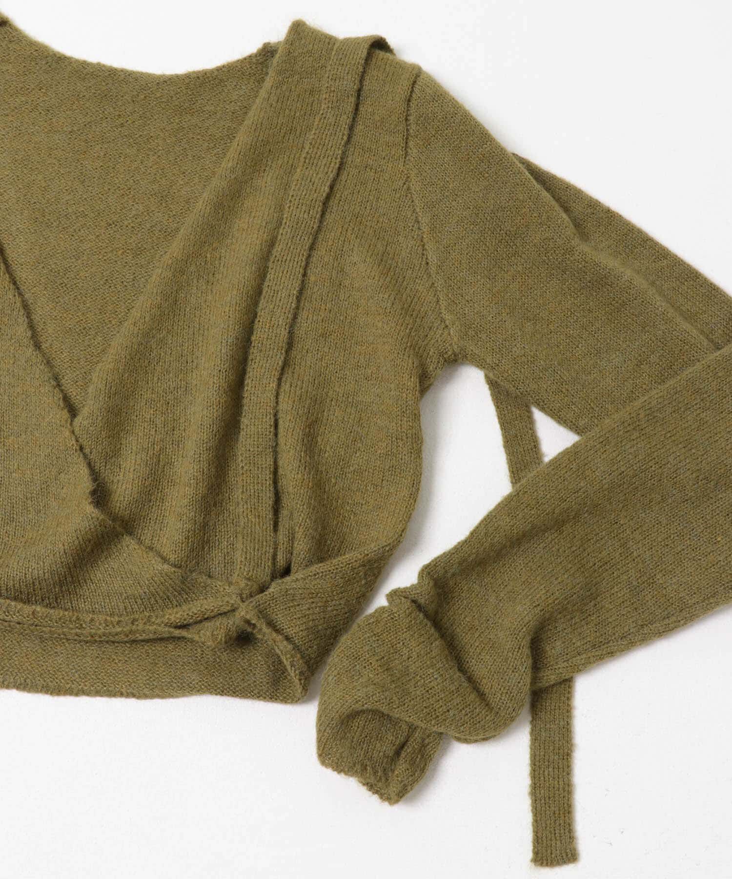  「カシュクールコンパクトニット」|ニット・セーター|