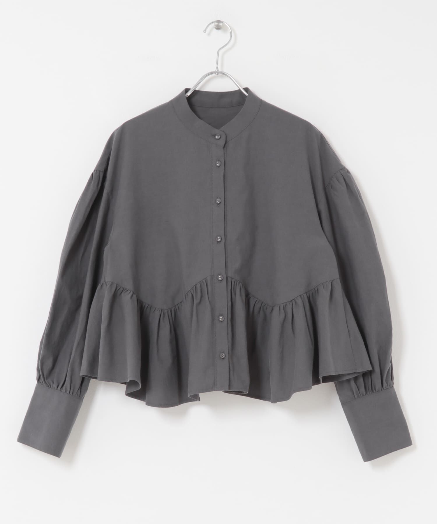  「アシンメトリースイッチングブラウス」|シャツ・ブラウス|