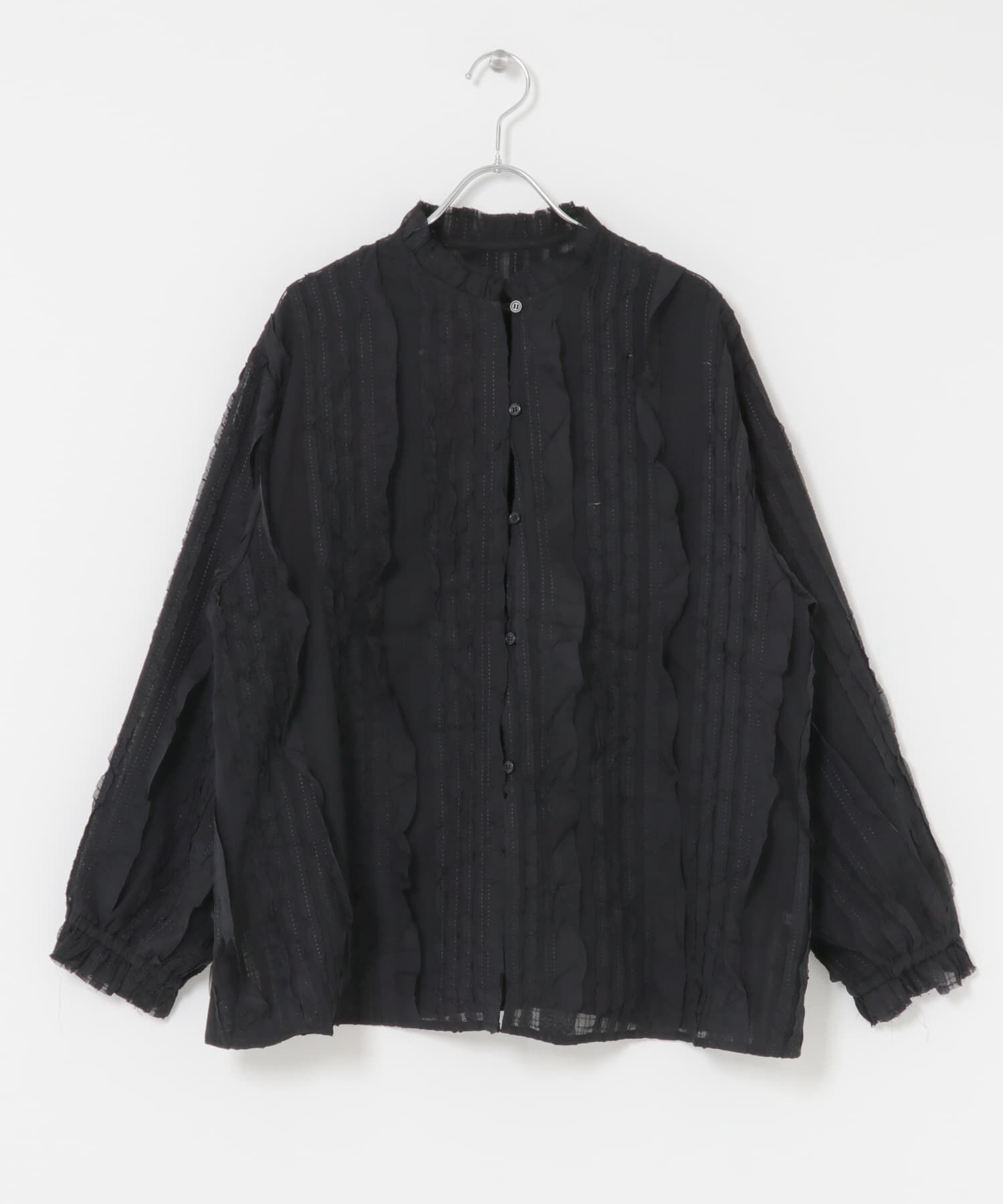  「プチフリルブラウス」|シャツ・ブラウス|