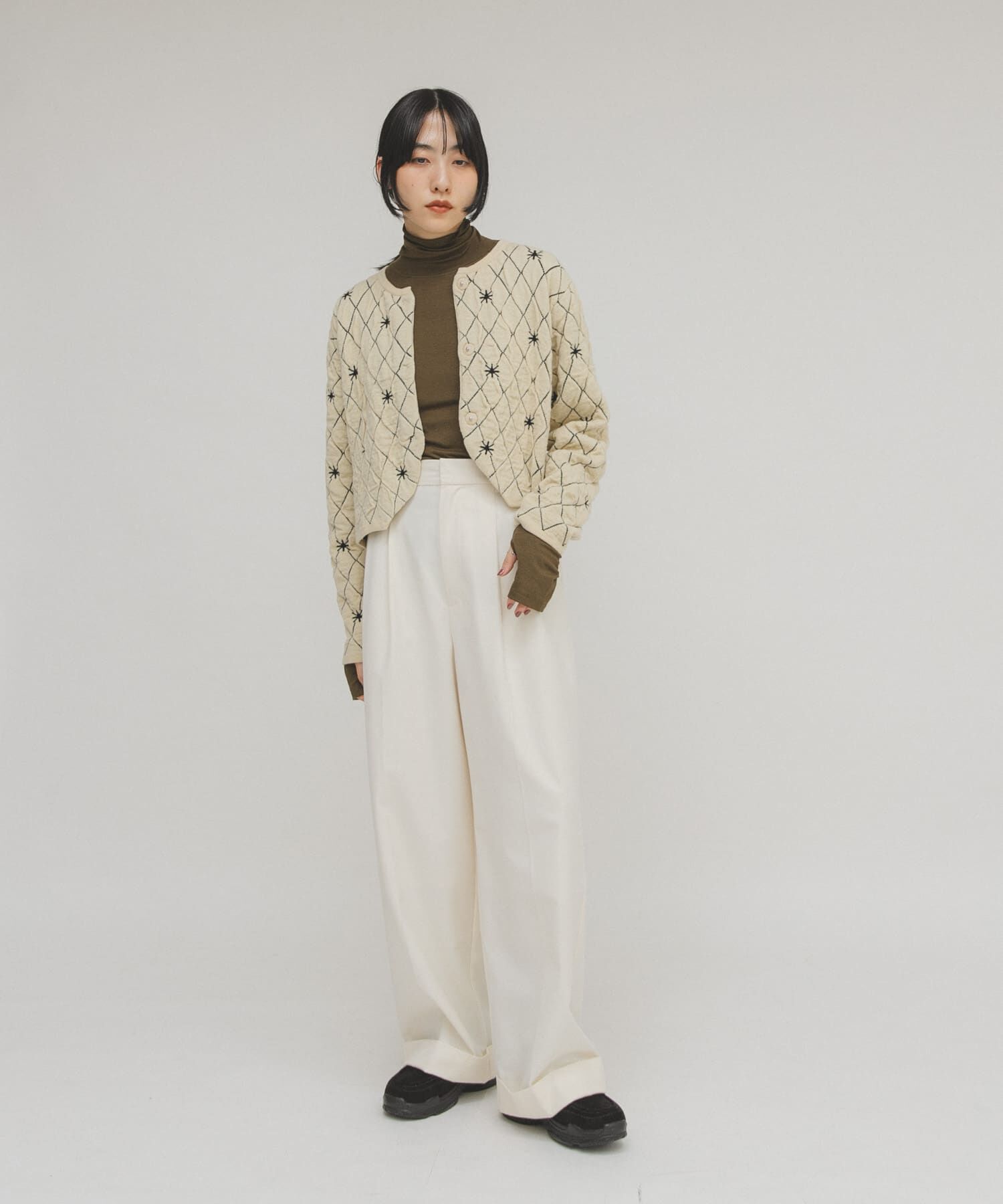  「illi　タートルベーシックカットソー」|Tシャツ・カットソー|