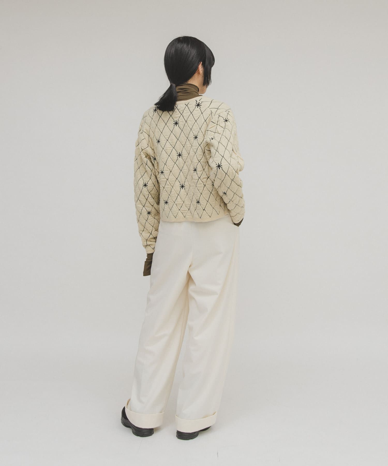  「センタープレスストレートパンツ」|その他|