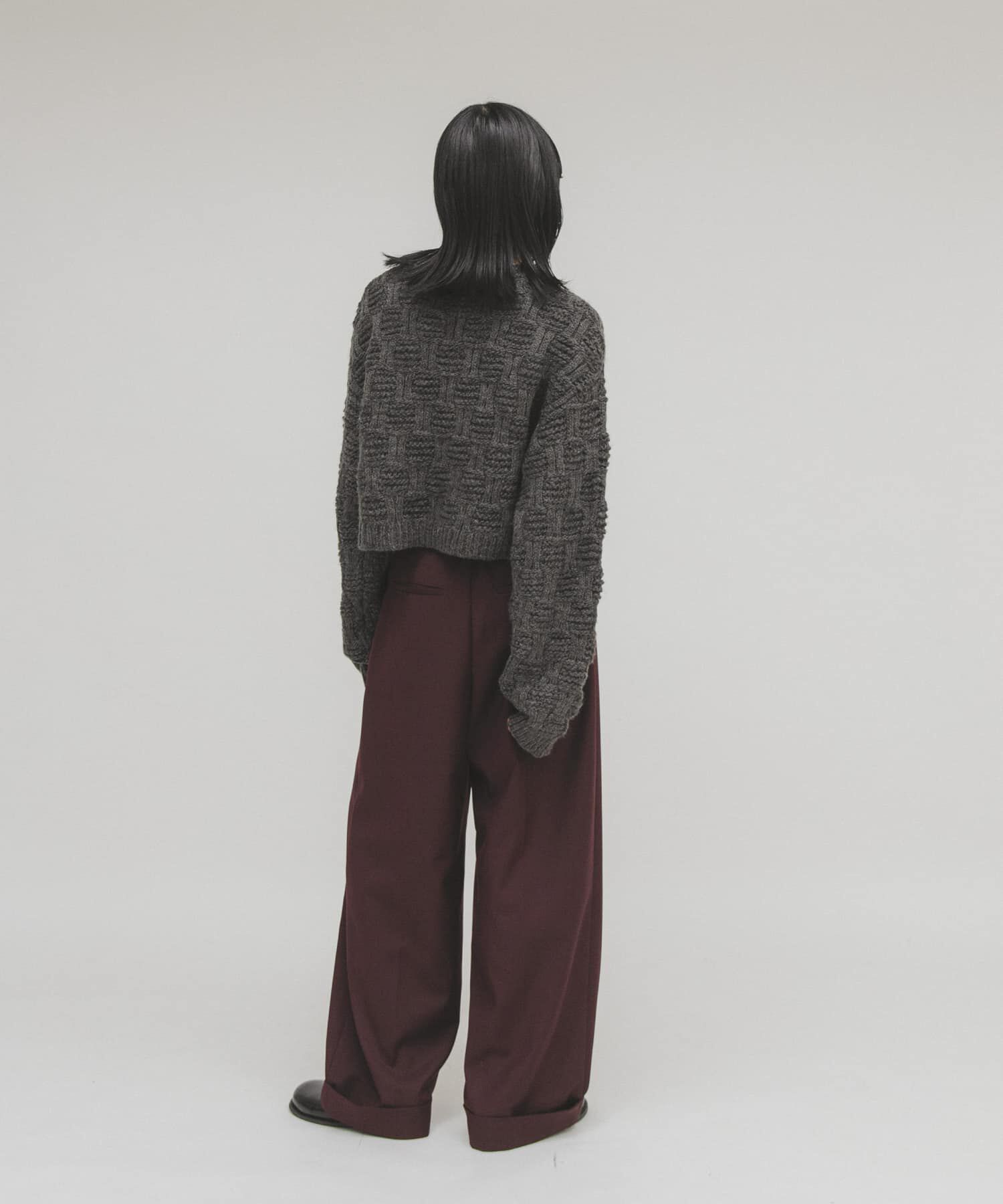  「センタープレスストレートパンツ」|その他|