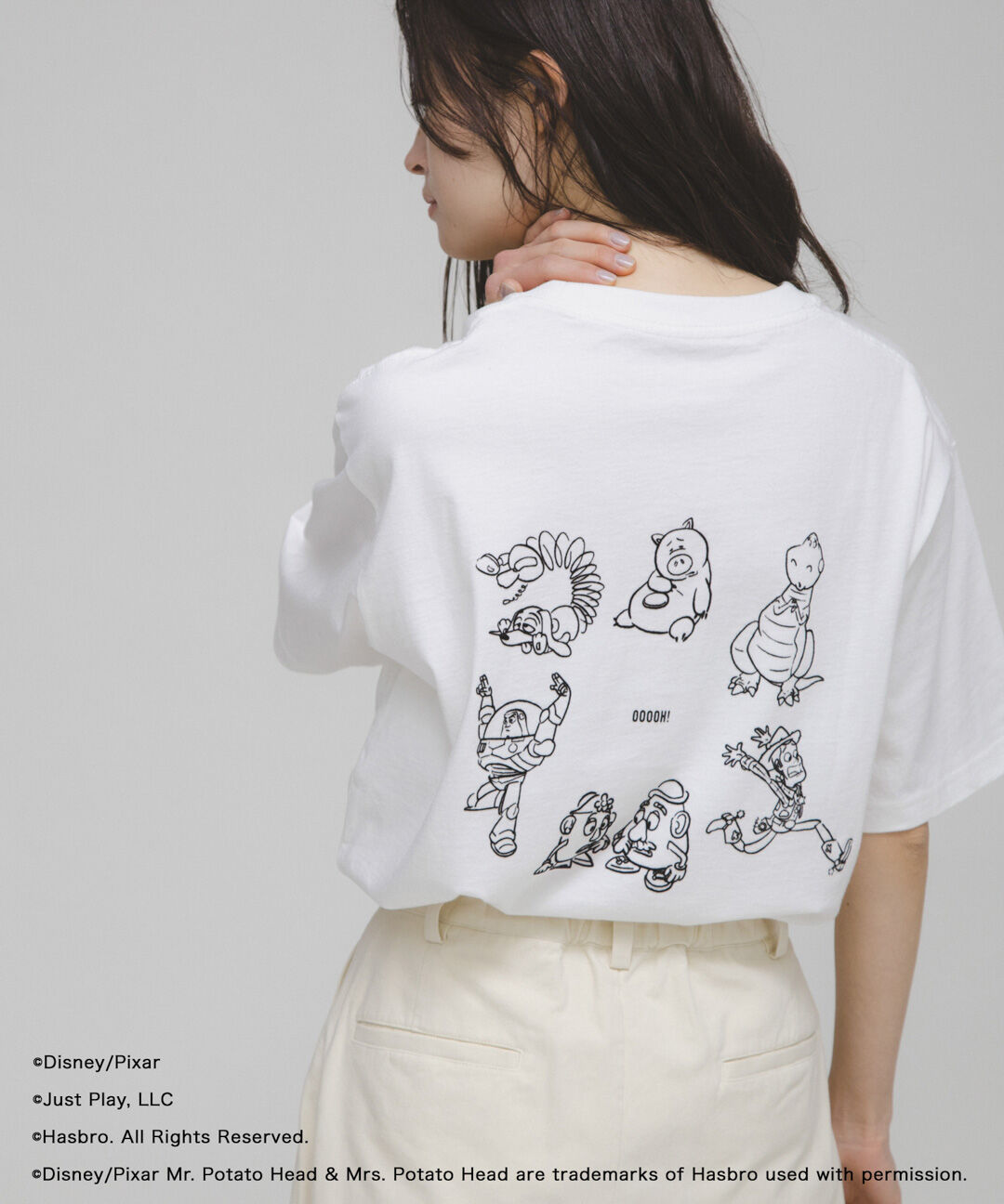  「Disney/プリント TEE」|Tシャツ・カットソー|オフホワイト