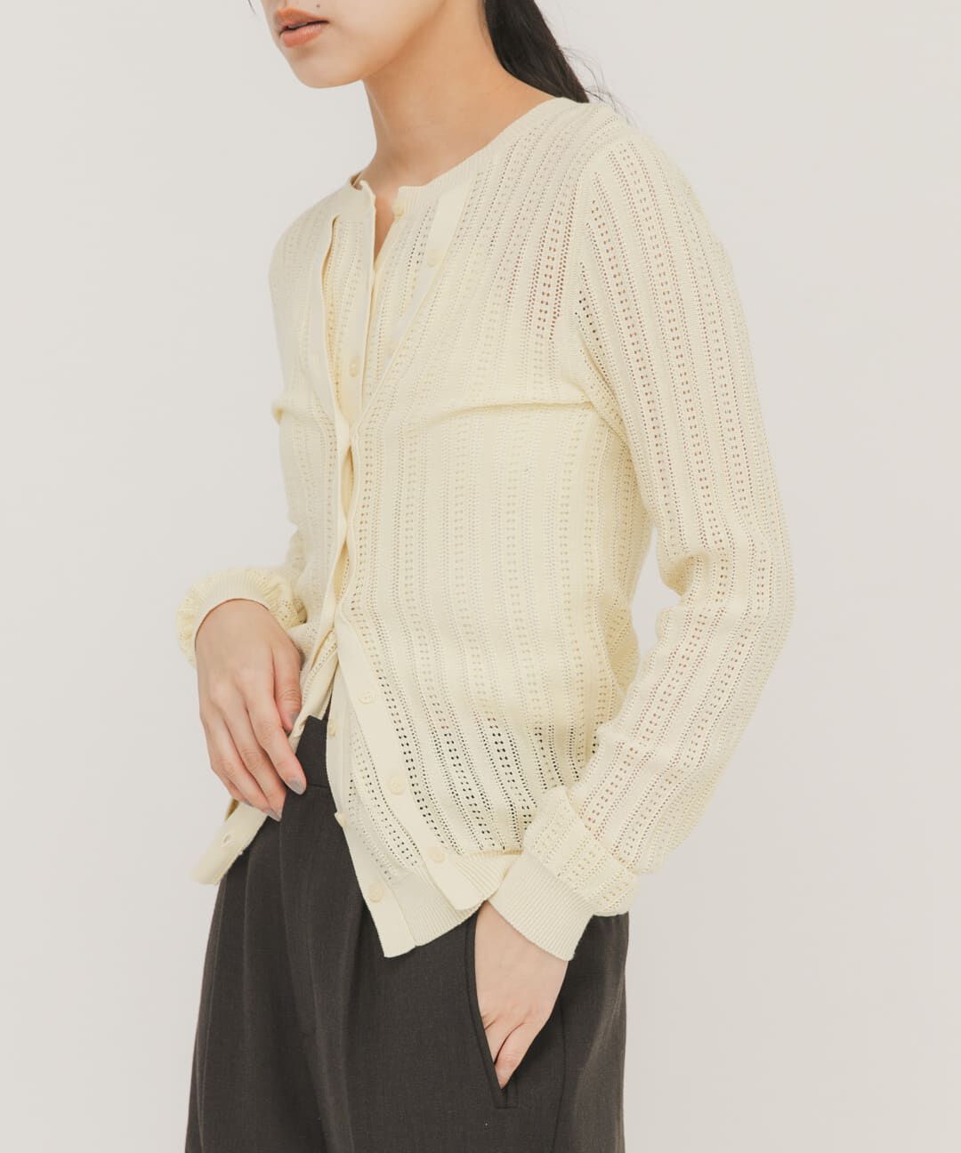  「ダブルフロントニット」|ニット・セーター|