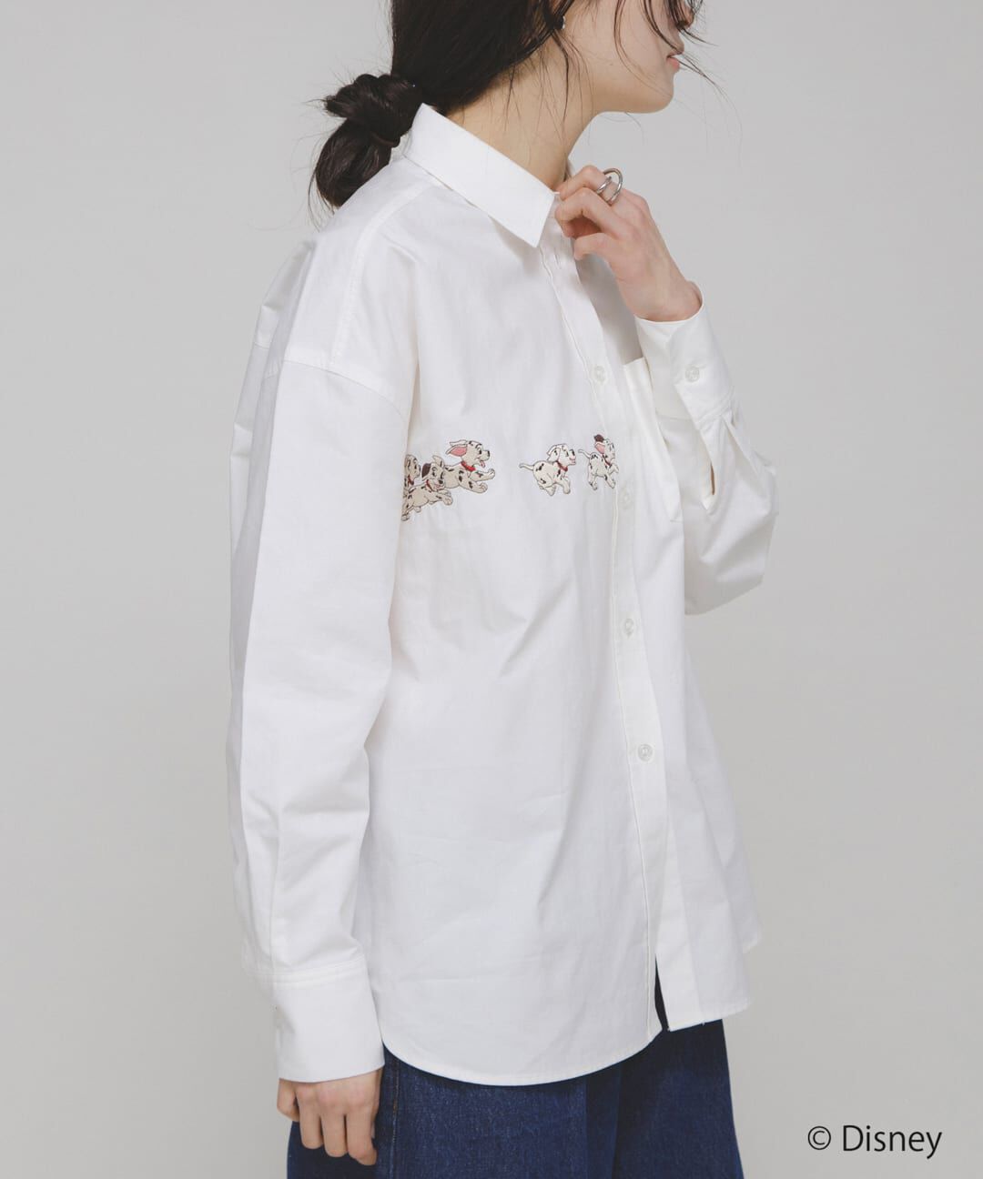  「Disney/刺繍シャツ」|シャツ・ブラウス|