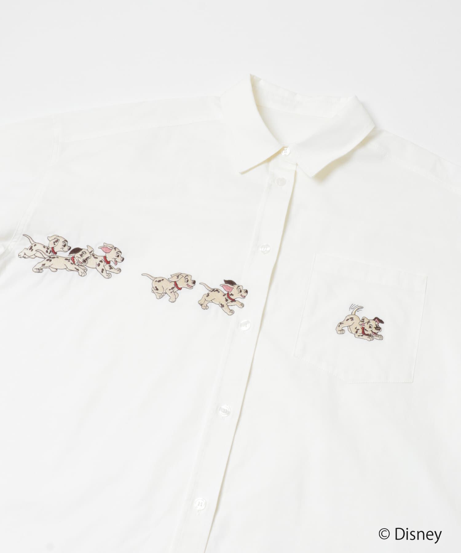  「Disney/刺繍シャツ」|シャツ・ブラウス|