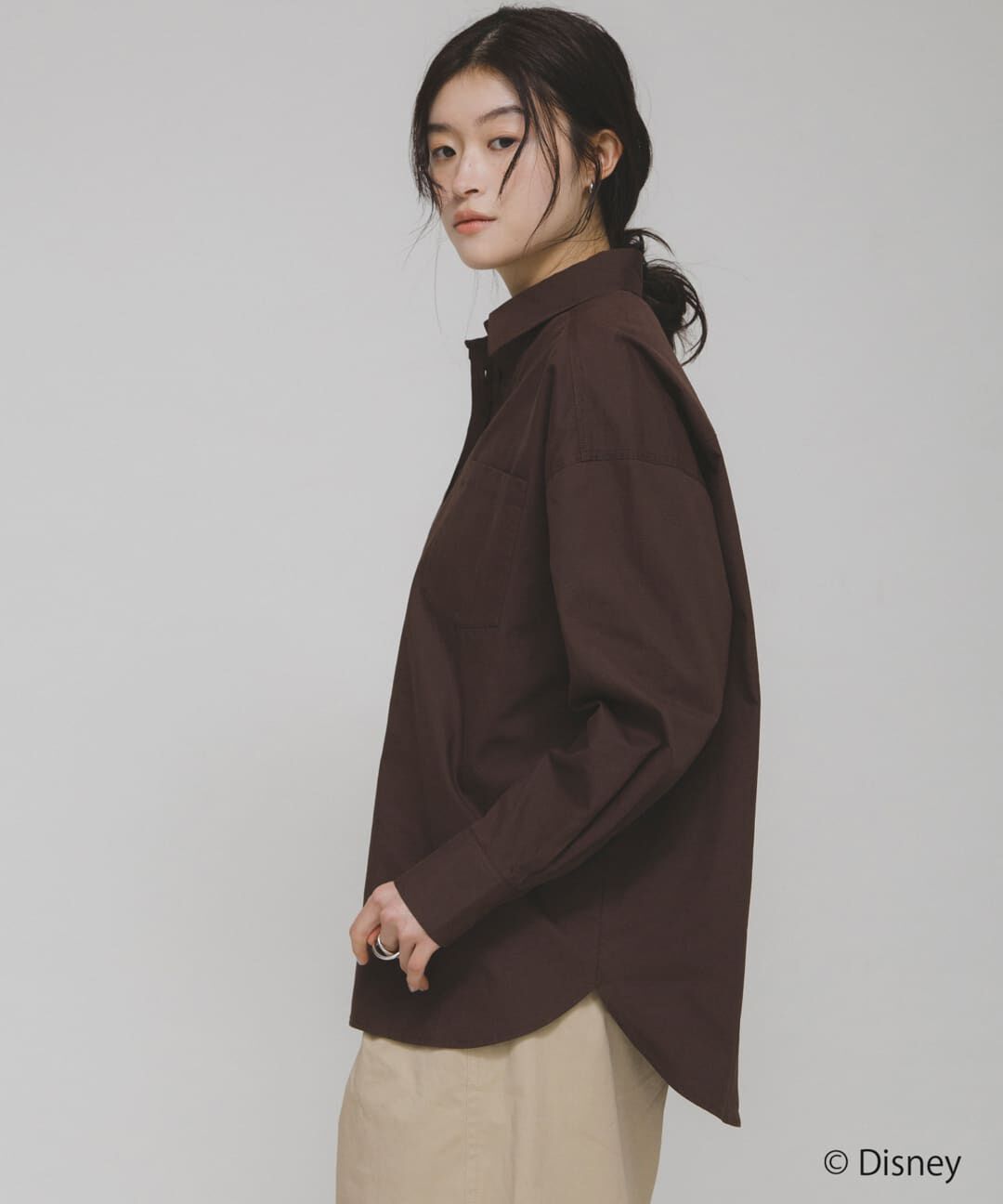  「Disney/刺繍シャツ」|シャツ・ブラウス|