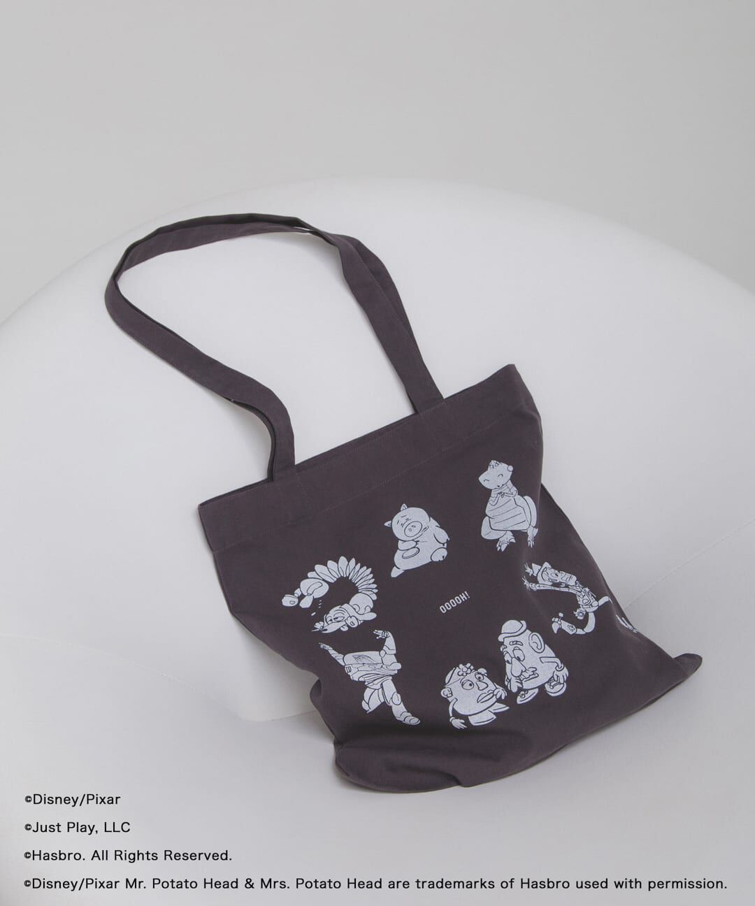  「TOYSTORY/トートバッグ」|トートバッグ|チャコールグレー