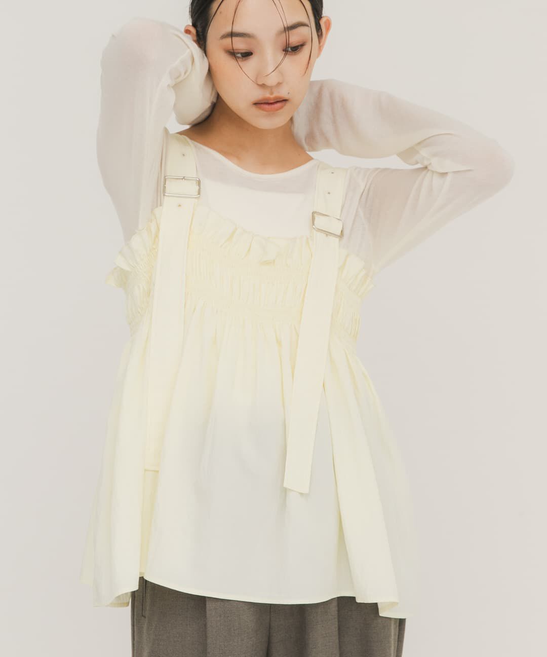  「フリルギャザービスチェ」|その他|