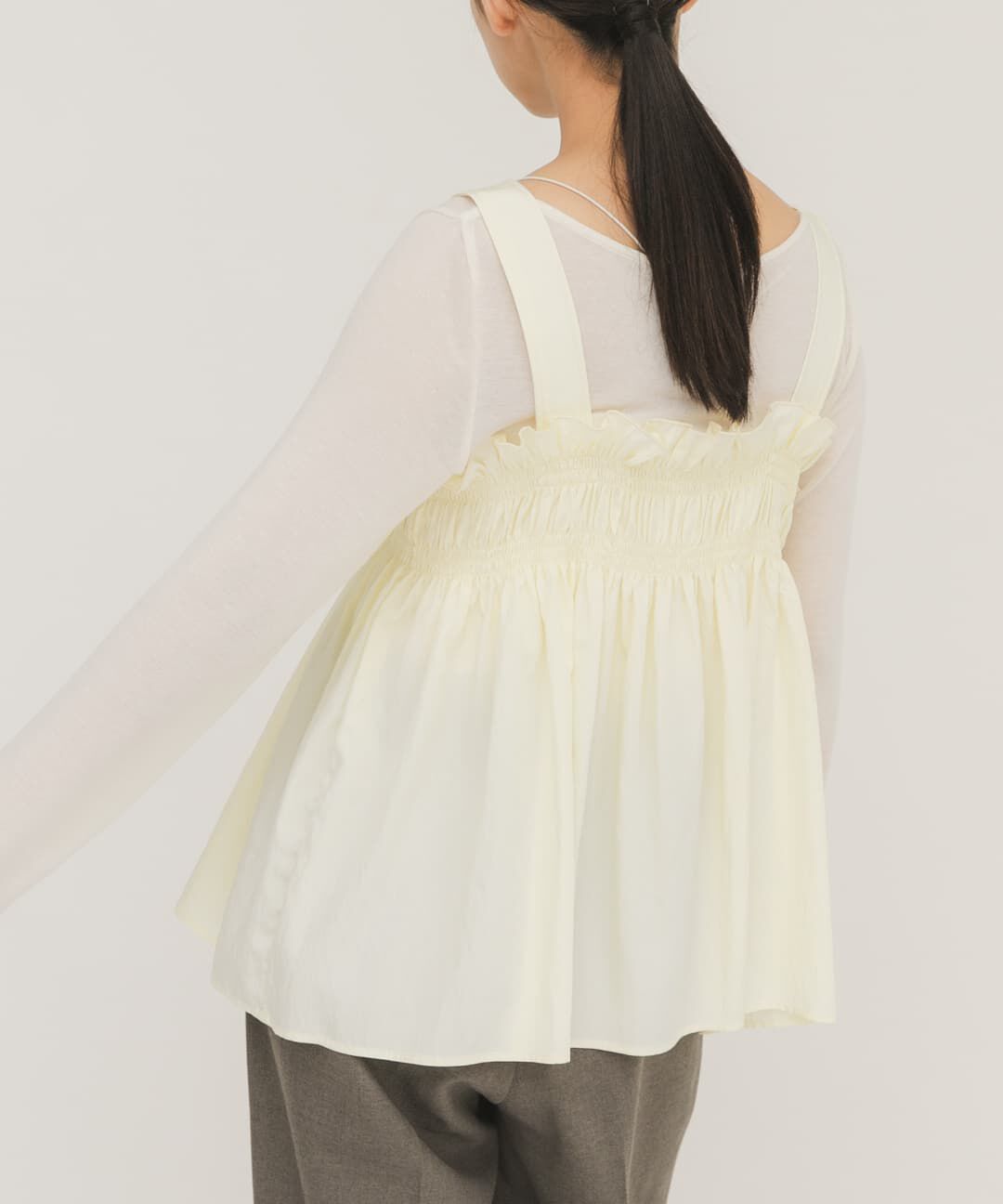  「フリルギャザービスチェ」|その他|