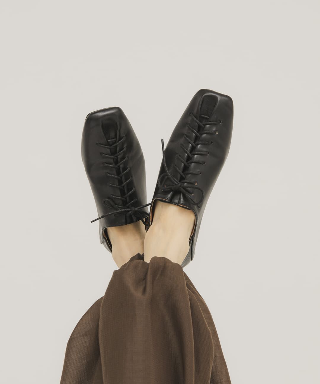  「レースアップシューズ」|その他|ブラック