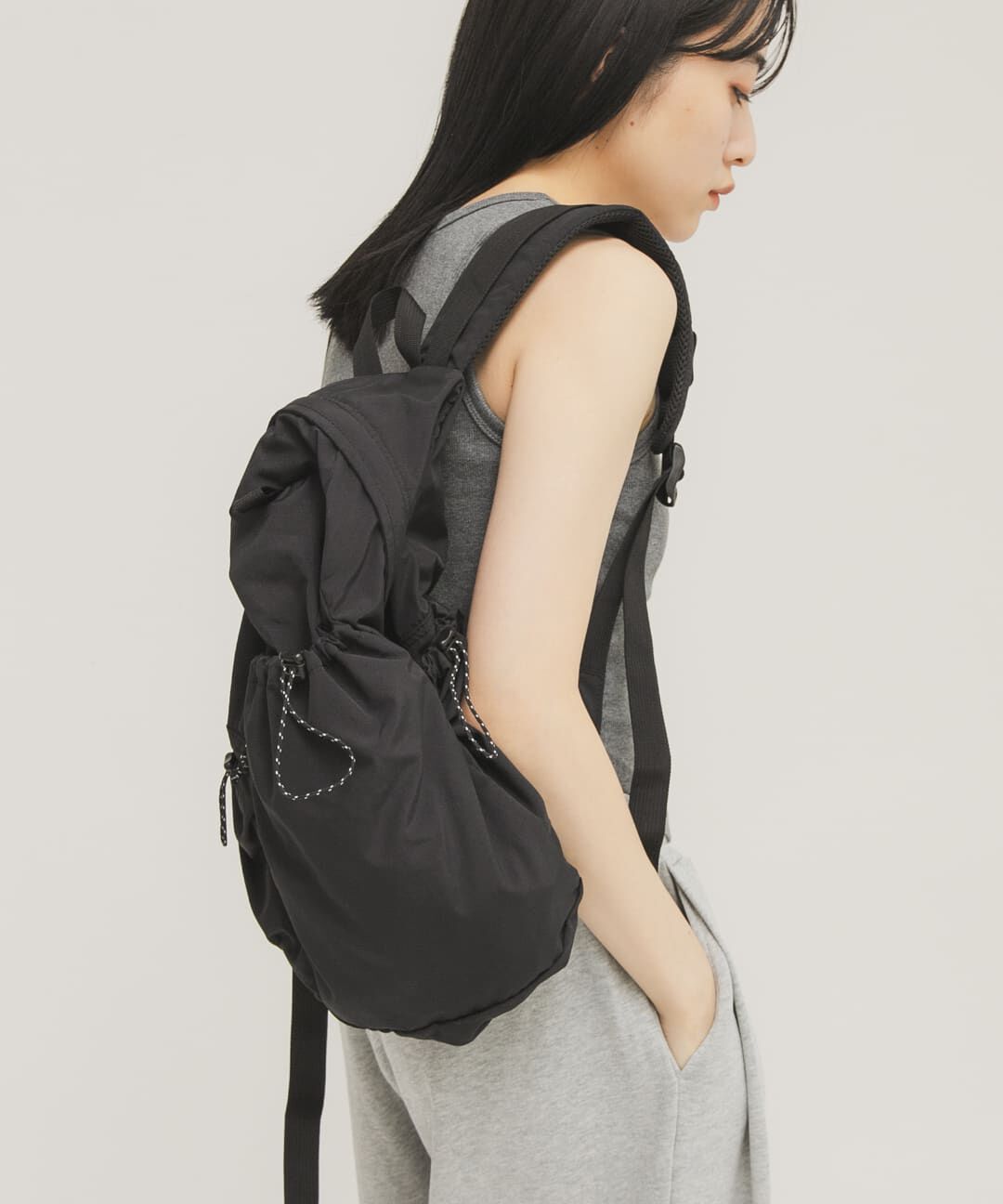  「アウトポケットナイロンバックパック」|その他|