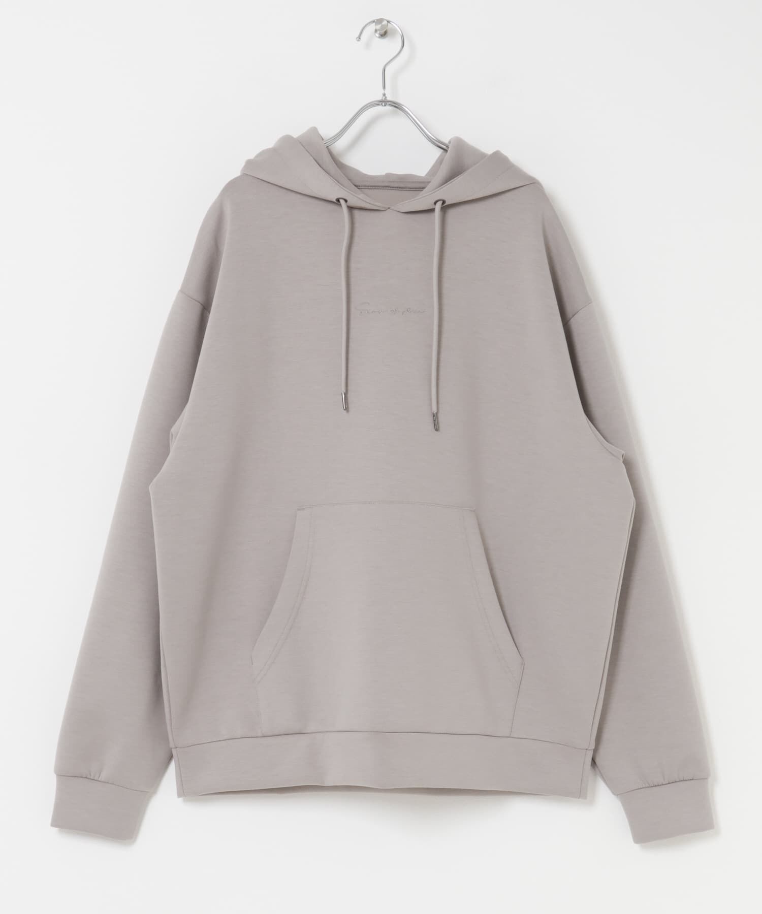 SENSE OF PLACE by URBAN RESEARCH「ダンボールポンチパーカー」|パーカー|ライトベージュ