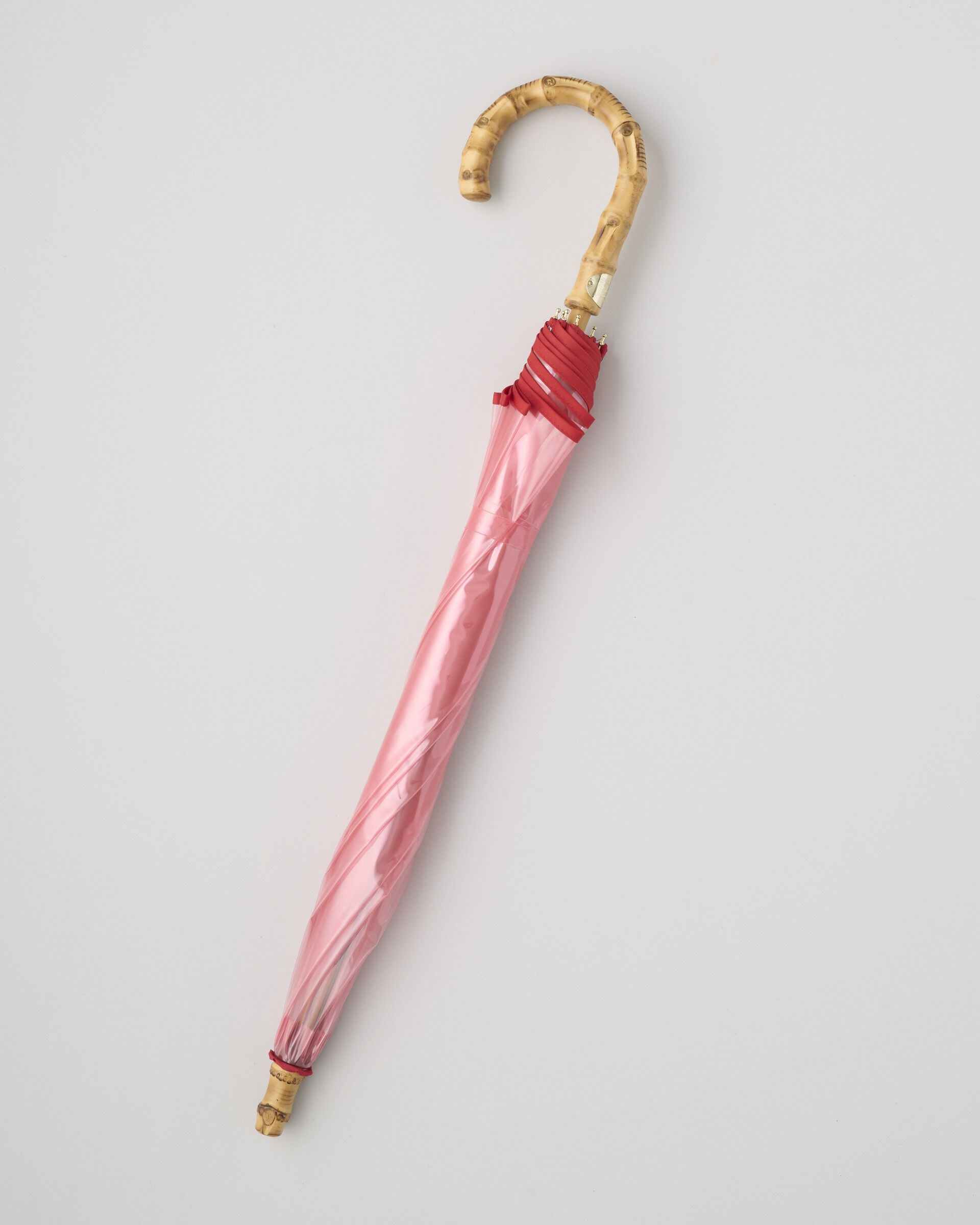 Traditional Weatherwear「CLEAR UMBRELLA BAMBOO LITE」|傘|