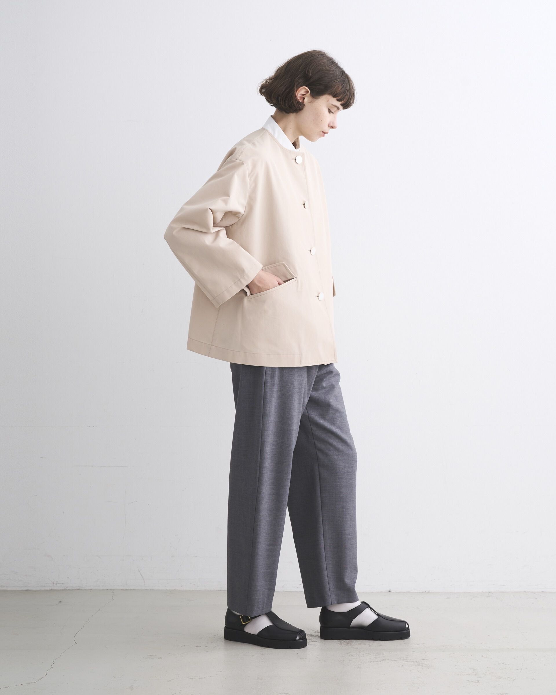 Traditional Weatherwear「LINTON NO COLLAR SHORT」|その他|