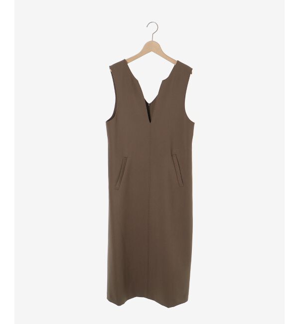  「Vネックジャンパースカート」|ジャンパースカート|