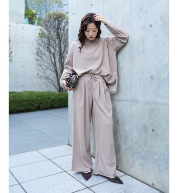  「《WEB限定アイテム》2点セット ライトジョーゼットセットアップ」|ワンピース|